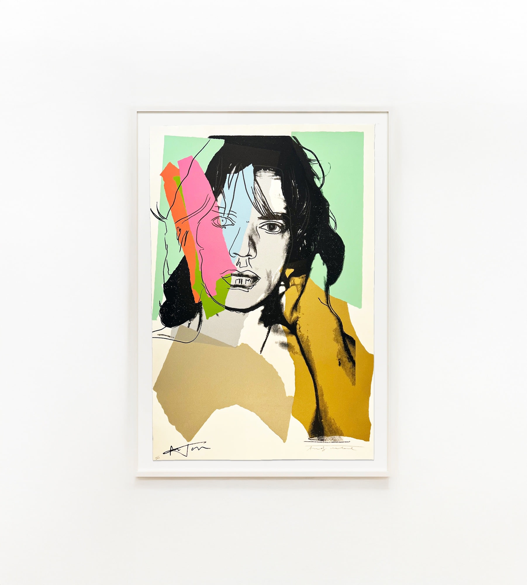 世界的に rukajgallery-andy-warhol-mick- 洋書