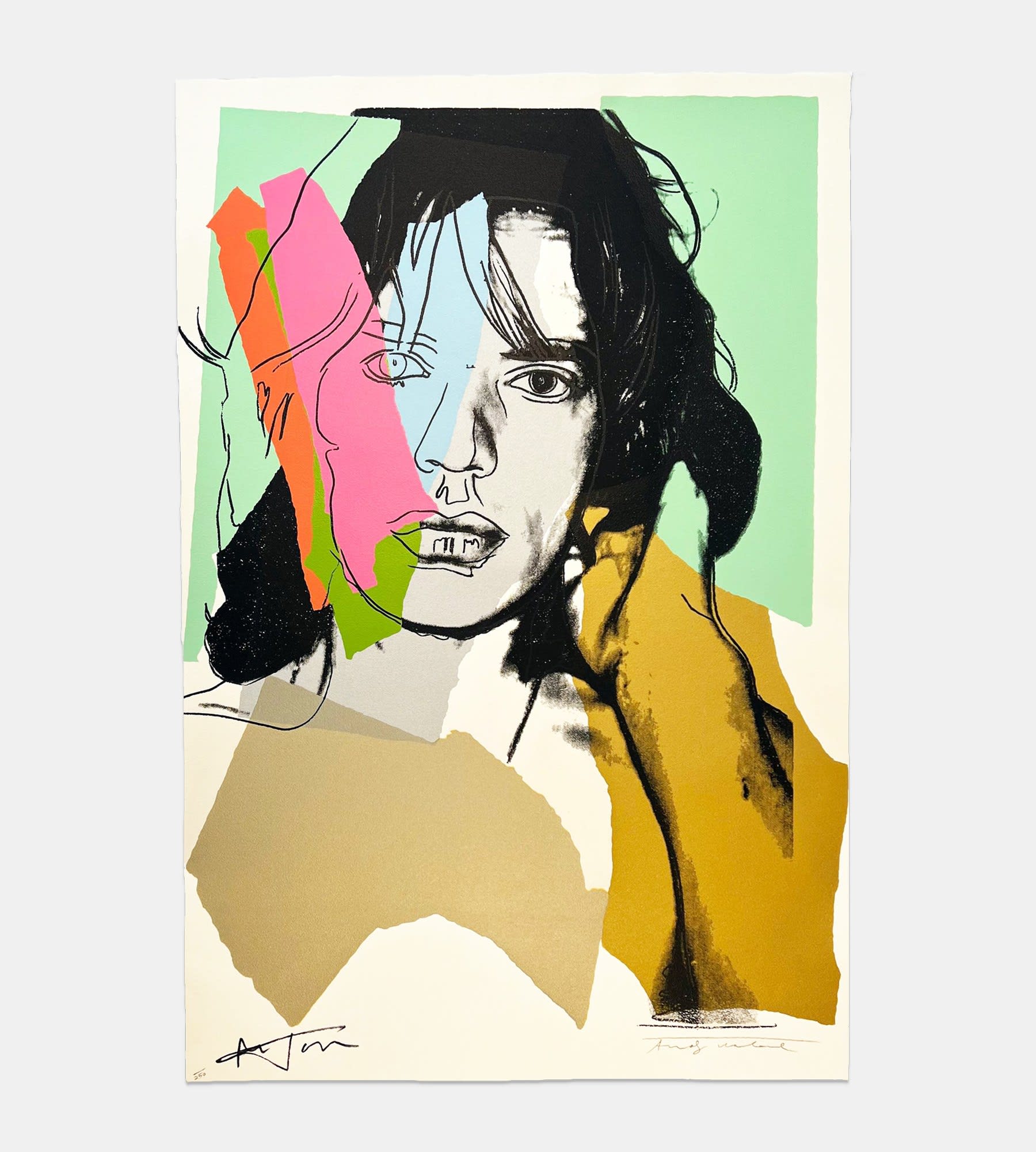 Adam Lister Andy Warhol ジークレープリント 1/50 Adam Lister Andy Warhol ジークレープリント 1/50 andy-warhol