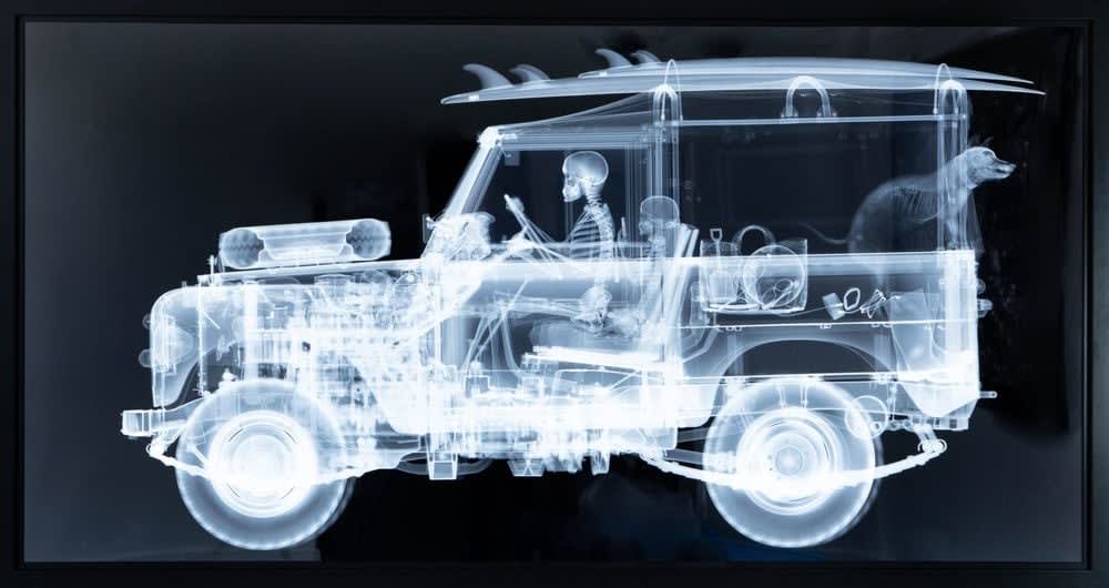 Nick Veasey, 1972 Land Rover Surfer (Lightbox), 2022 | Samuel Owen ...