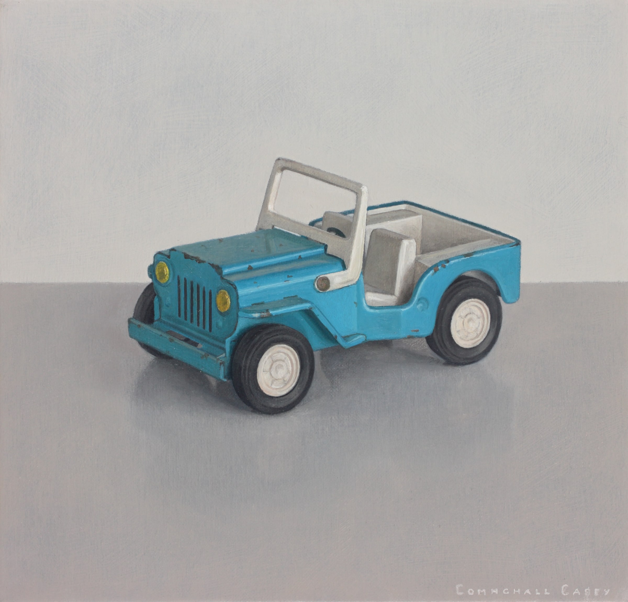Blue store tonka jeep