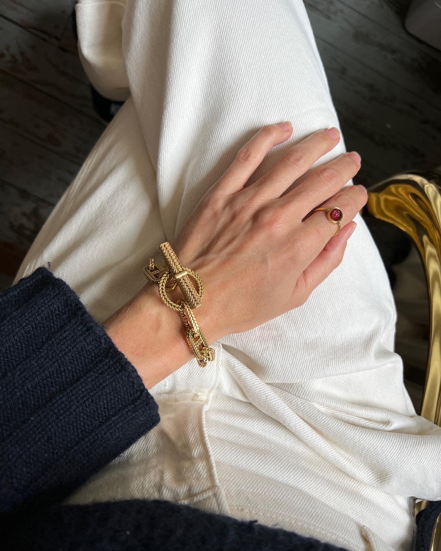 Hermes ancre bracelet on sale