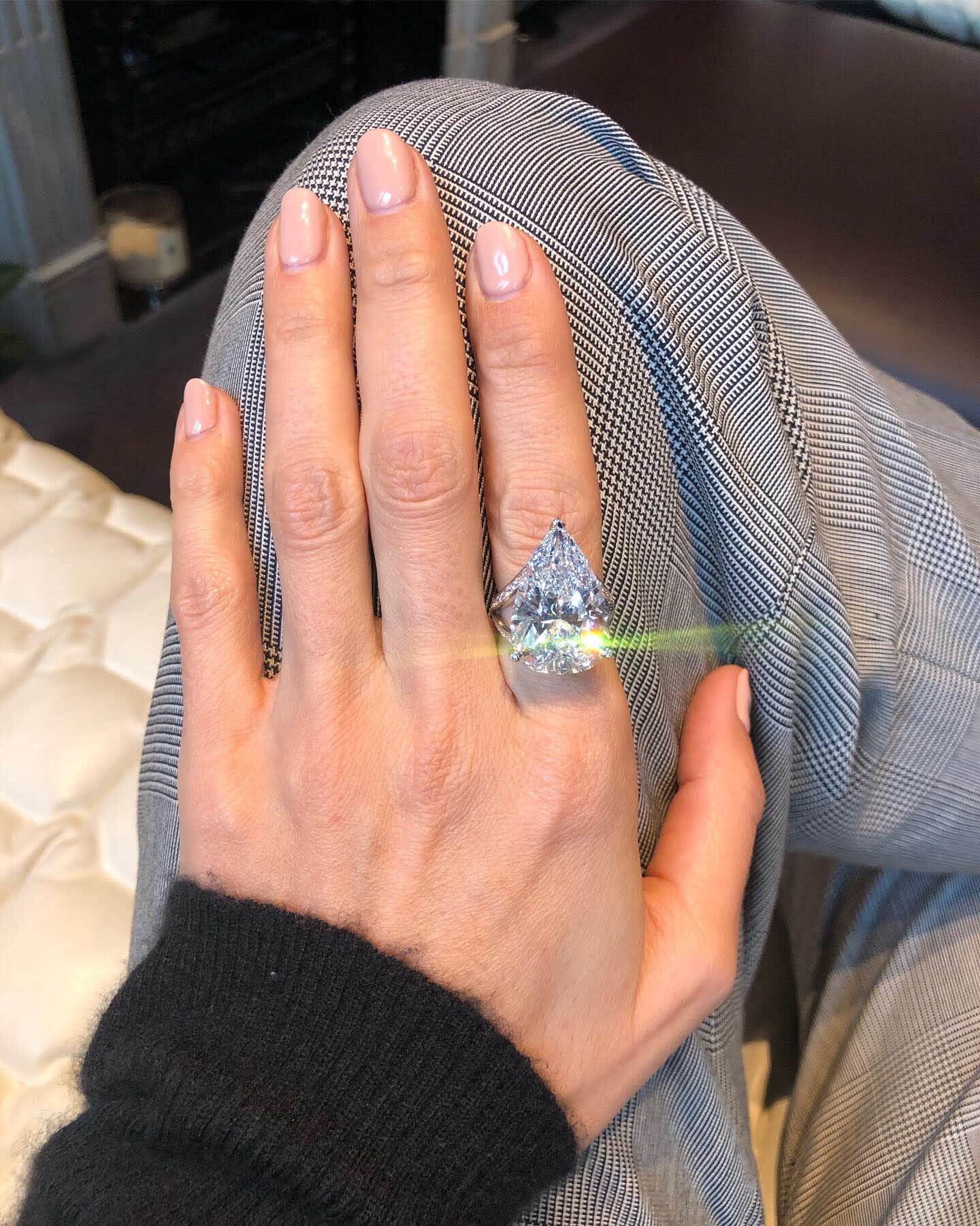 cartier pear ring