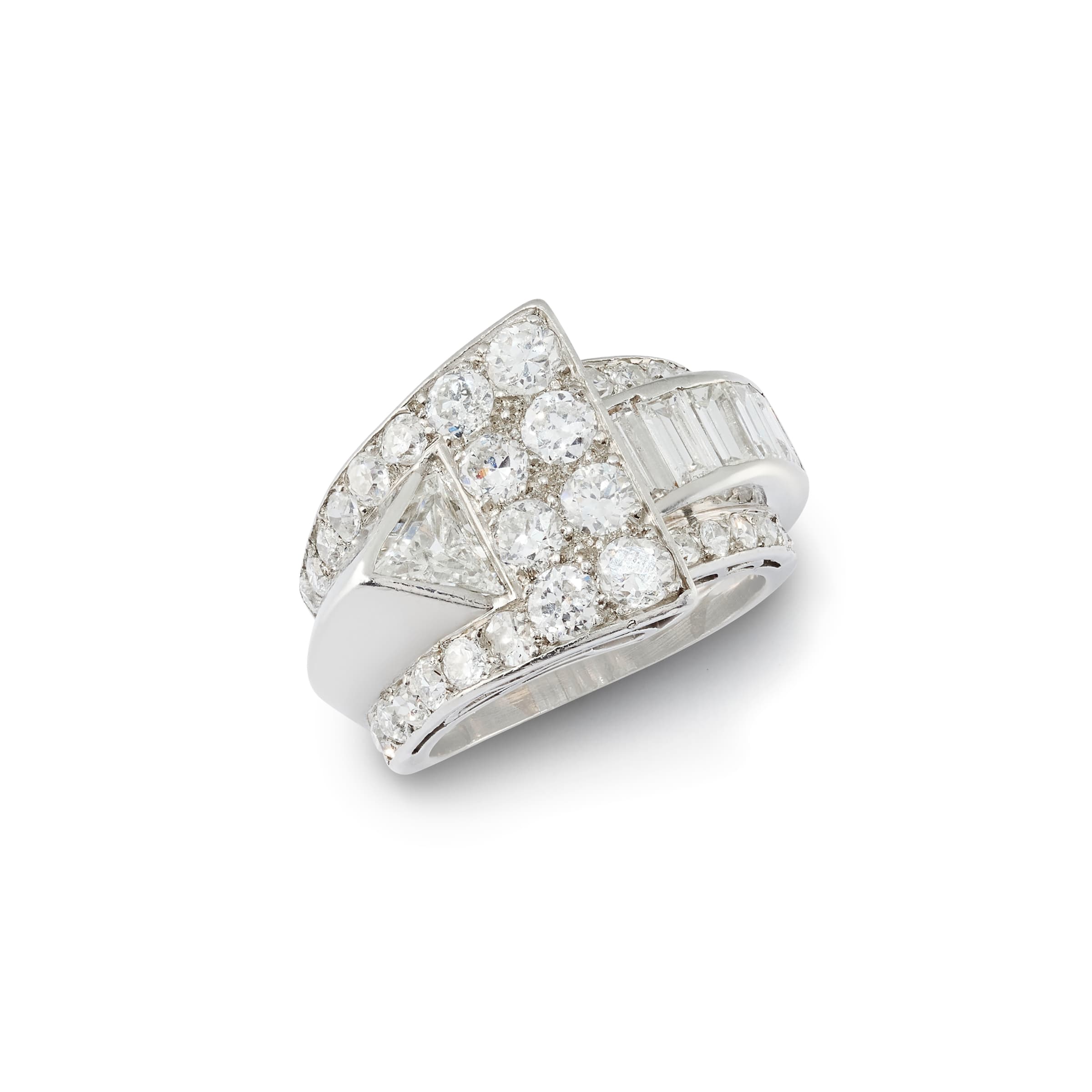 1930 cartier platinum and diamond 2025 ring