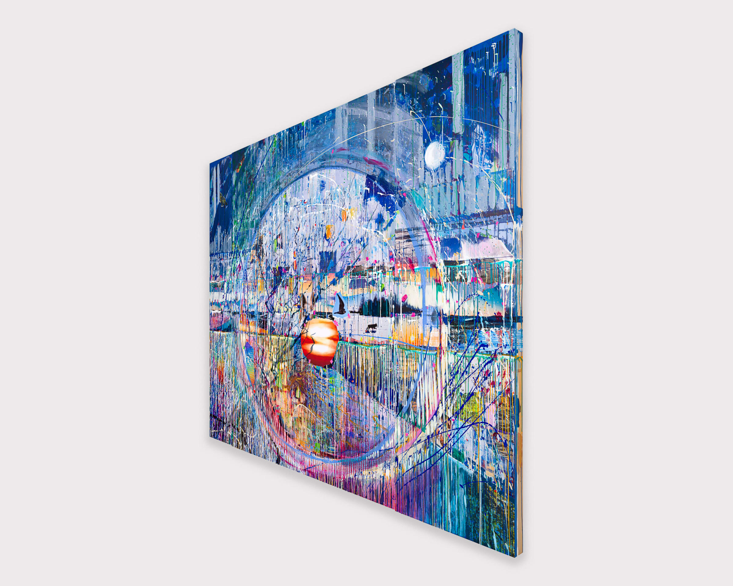 Sarah Sze, Time is Slowed by the Earth, 2025 | Tanya