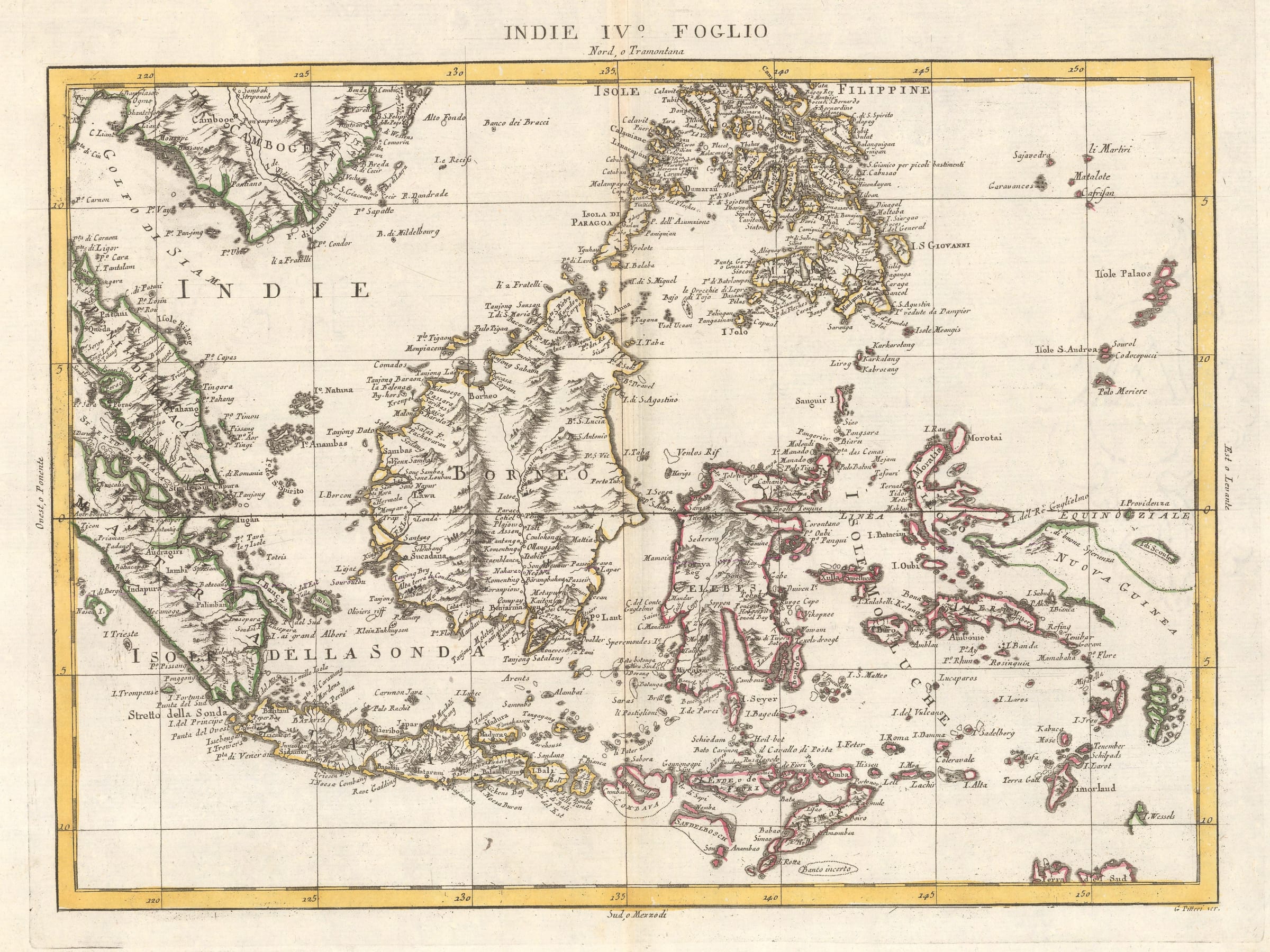 Antonio Zatta, South East Asia, 1780 | The Map House