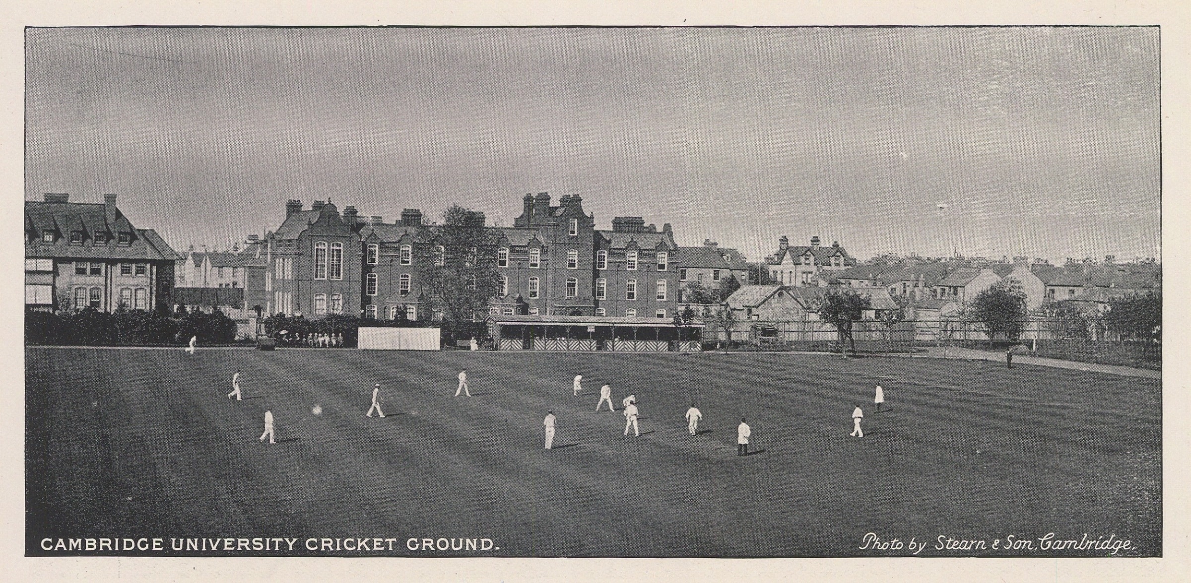 Stearn & Son, Cricket Cambridge University Cricket Ground, 1895 The