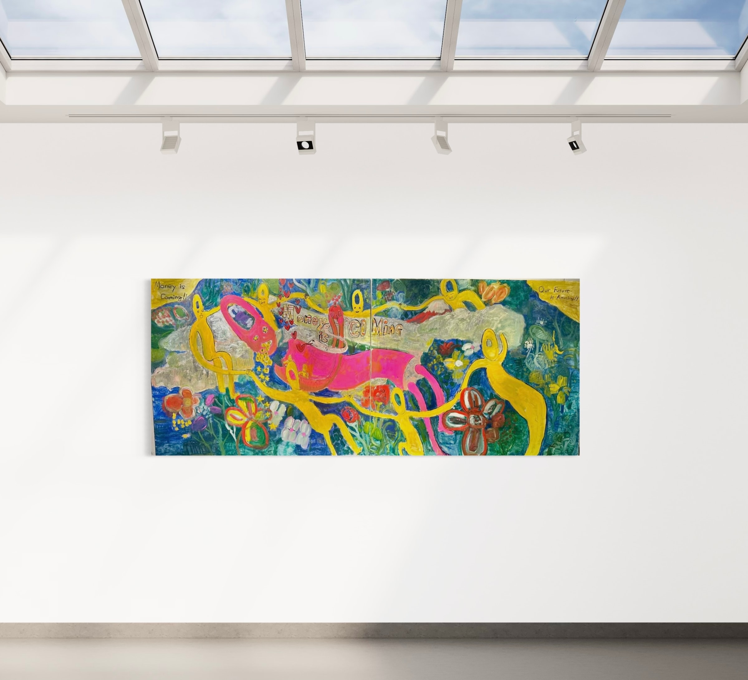 Takuma Tanaka, Capitalism and Forbidden Fruit, 2024 | The Wall art