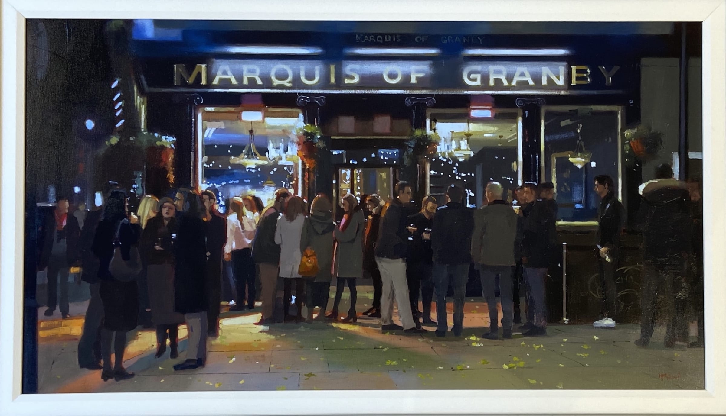 Michael John Ashcroft, Pint at the Marquis, London Thompson's Gallery