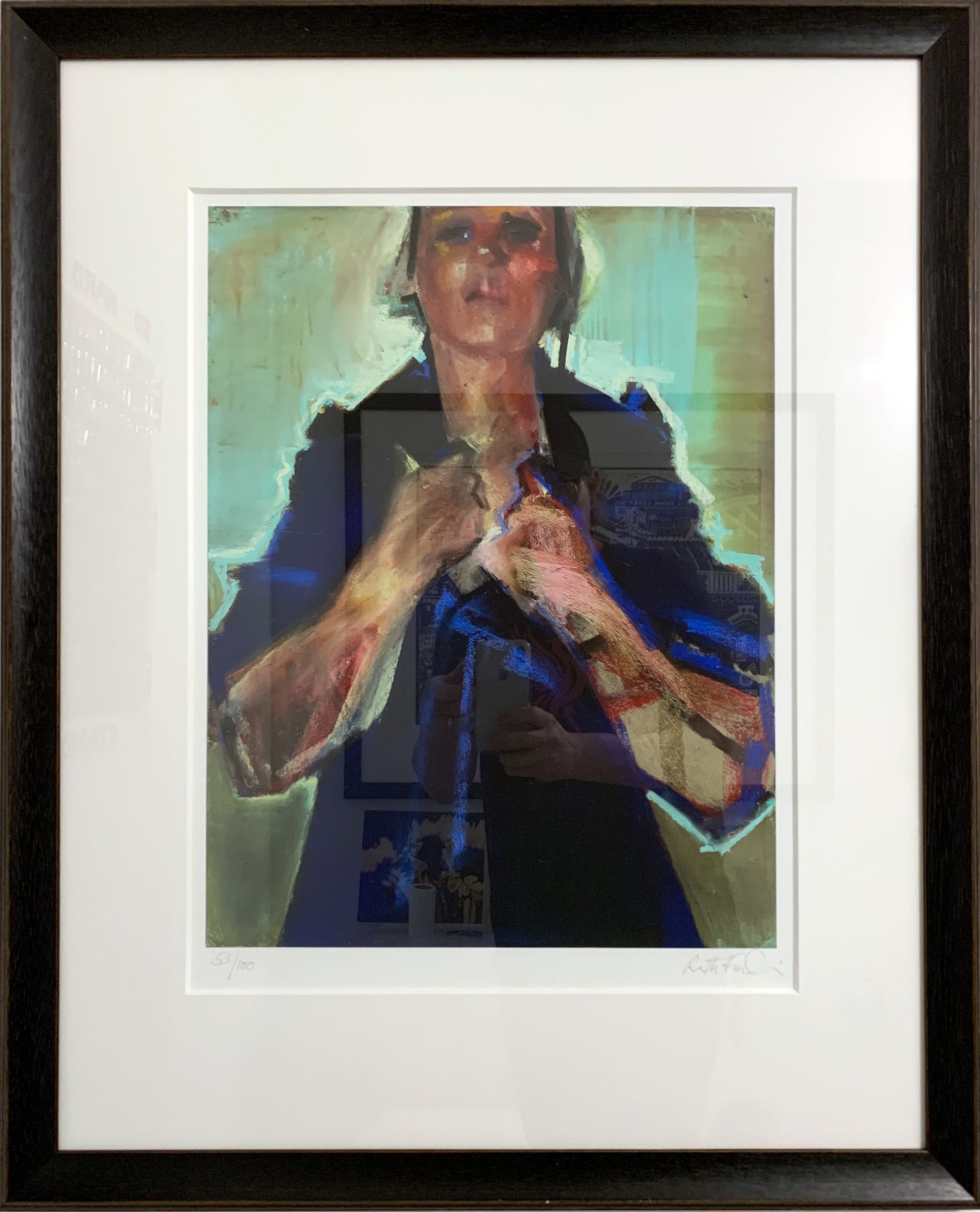 Ruth Franklin, Blue Dress | VINSONart