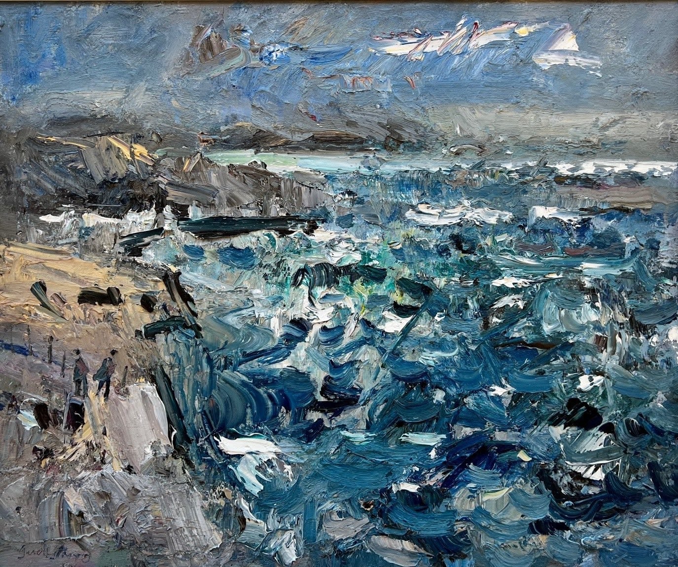 Gareth Parry HIGH TIDE WEST WIND LLYN PENINSULA gareth-parry-high-tide-west-wind-llyn-peninsula