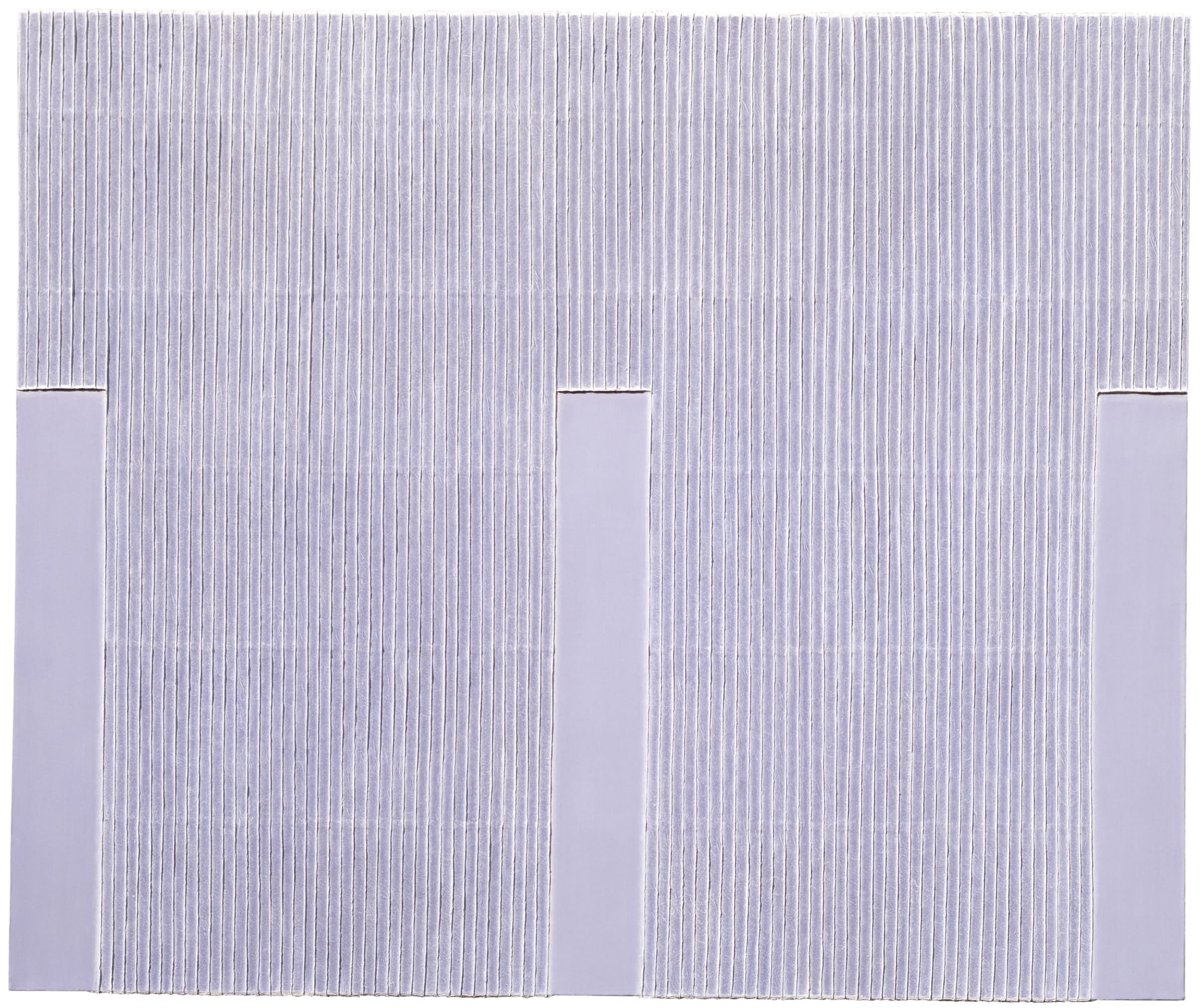 Park Seo-Bo – Ecriture No. 3-78, 1978, pencil, oil on canvas, 130 x 162 cm