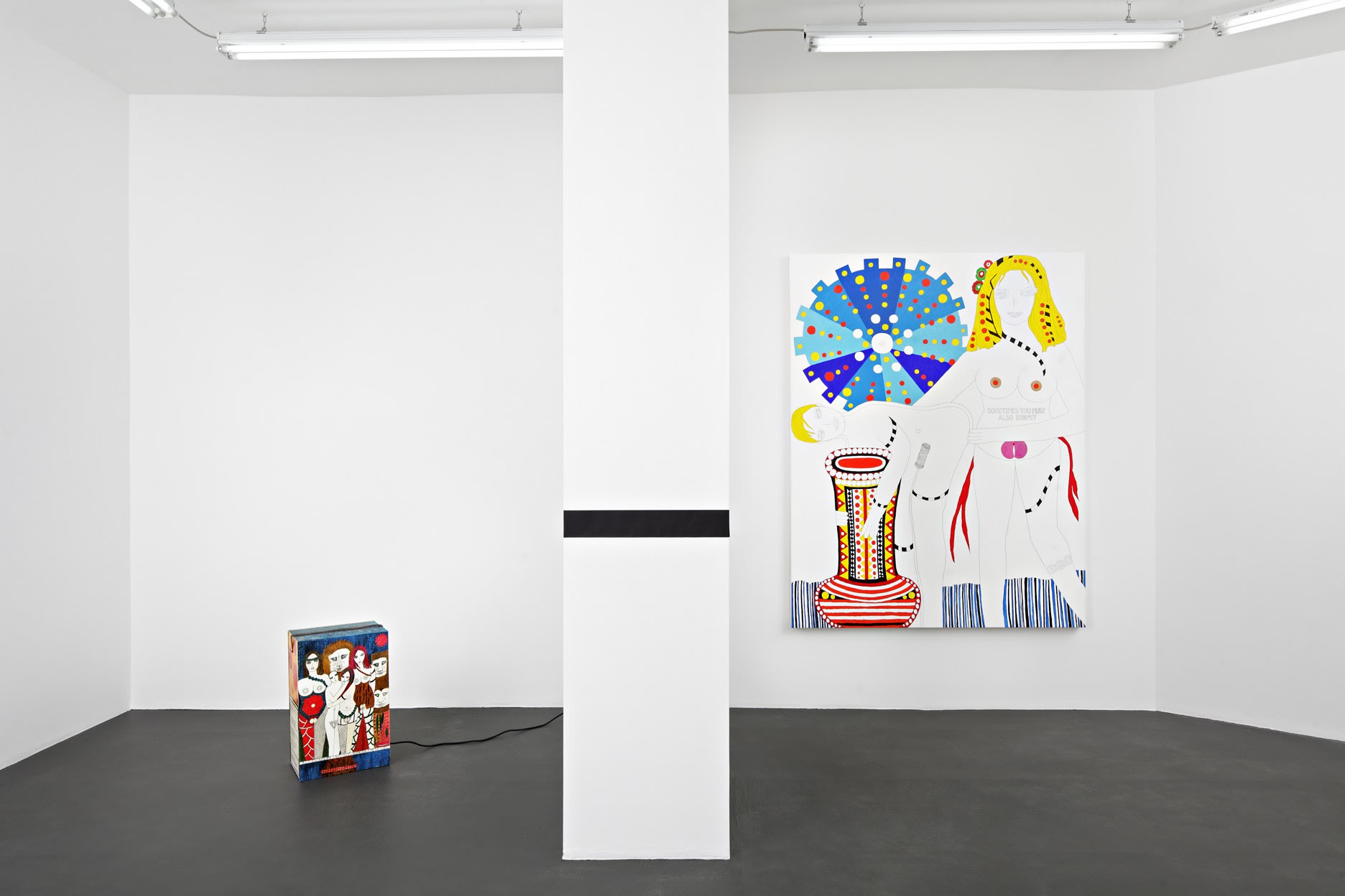 Dorothy Iannone Sunny Days and Sweetness Installation View March 17 – April 21, 2012 Peres Projects, Berlin (Mitte)