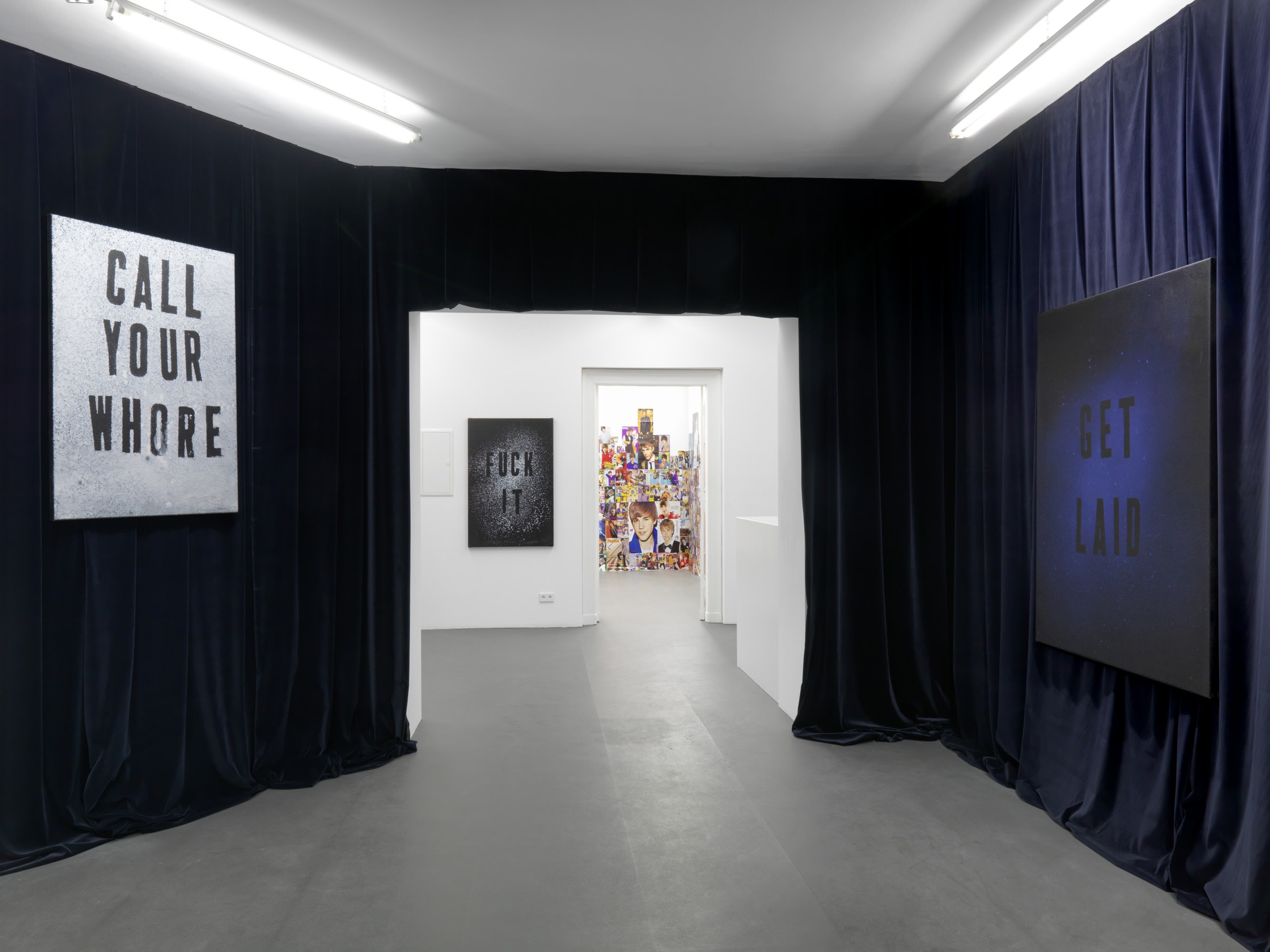 Mark Flood People Are Strangle Installation View January 14 – March 10, 2012 Peres Projects, Berlin (Mitte)