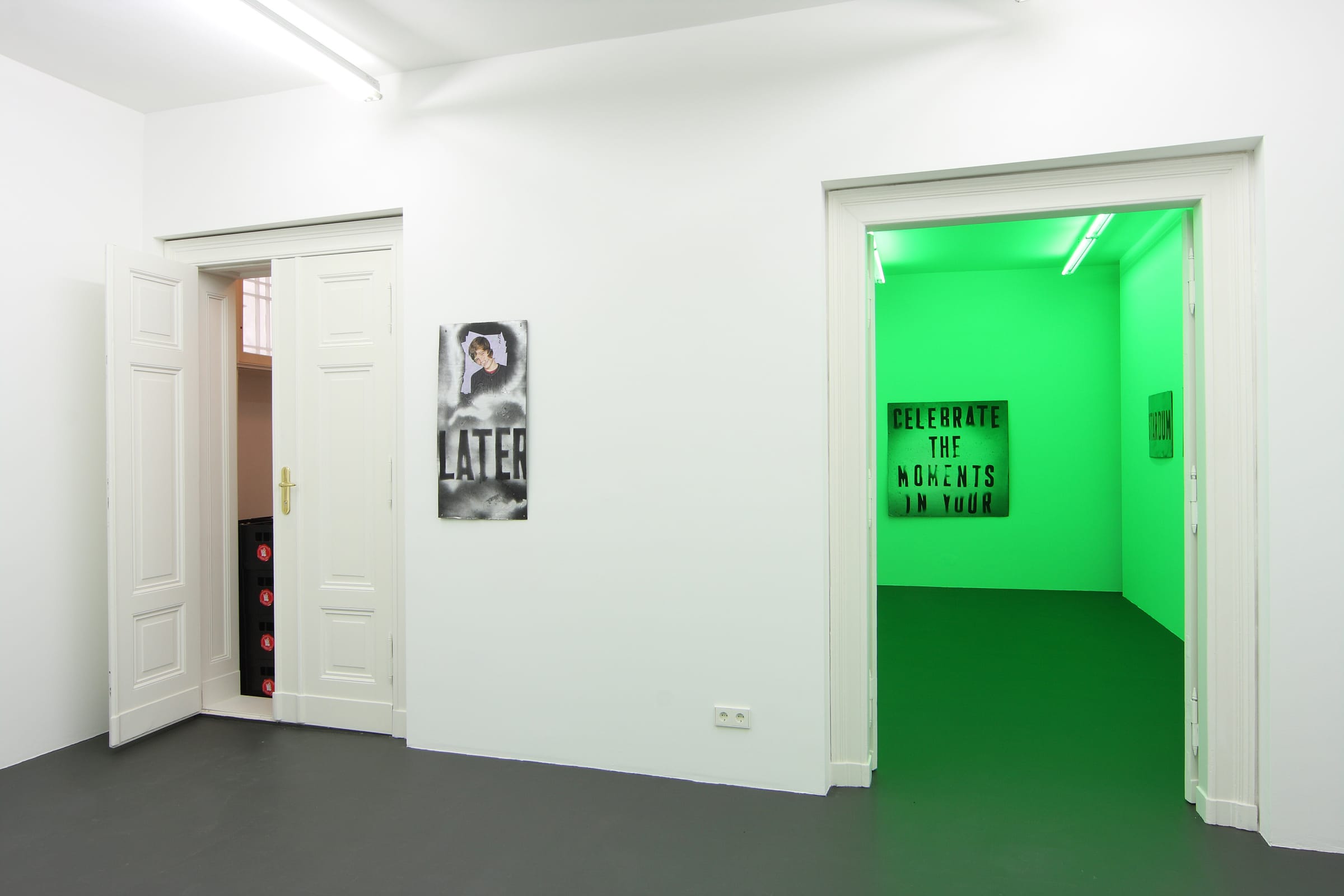 Mark Flood Bitch Moves Installation View November 12 – December 18, 2010 Peres Projects, Berlin