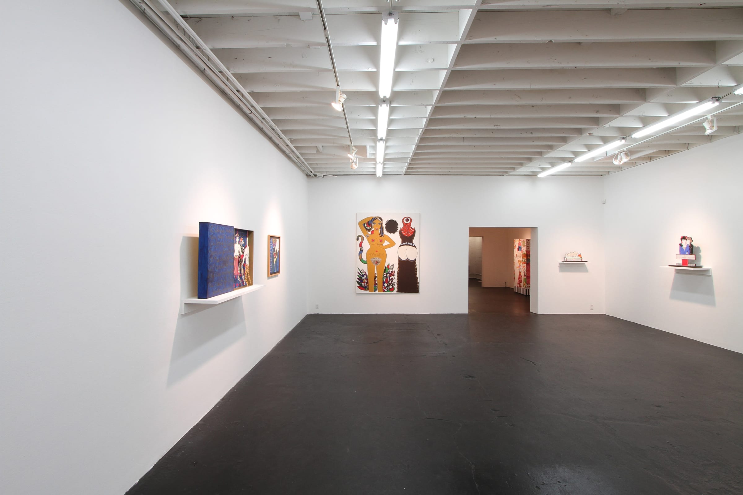 Dorothy Iannone This Sweetness Outside of Time Installation View April 9 – June 26, 2010 Peres Projects, Los Angeles