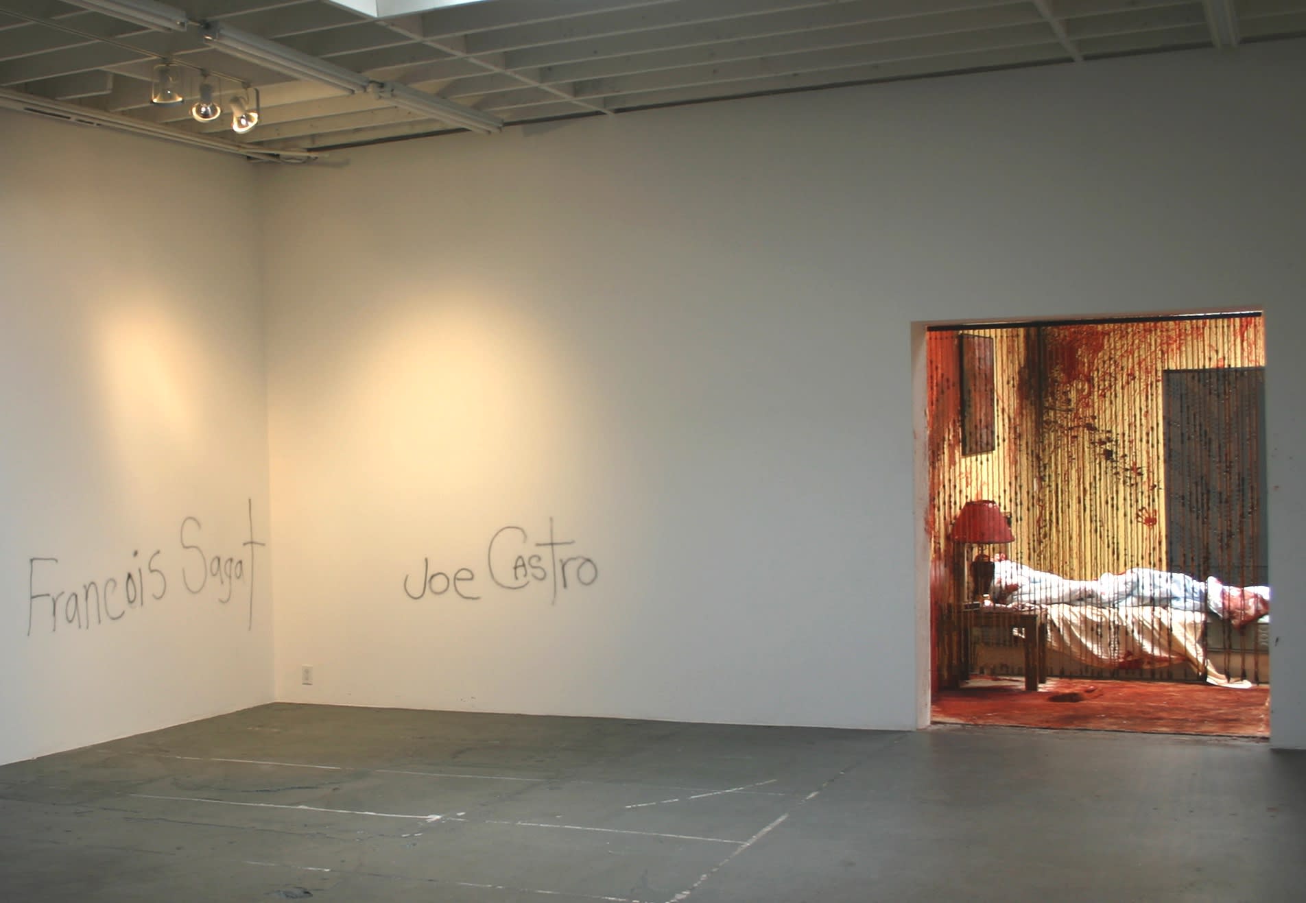Bruce LaBruce Untitled Hardcore Zombie Project Installation View May 23 – June 27, 2009 Peres Projects, Los Angeles