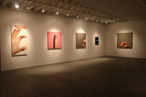 Arsen Roje Body Parts Installation View February 14 – March 21, 2009 Peres Projects, Los Angeles