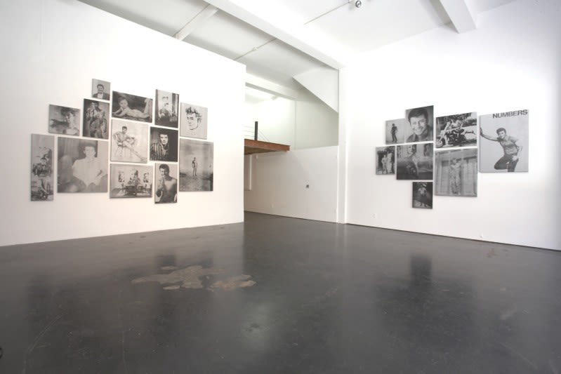 Dean Sameshima Numbers II (Ode to Johnny Rio) Installation View September 6 – October 23, 2008 Peres Projects, Los Angeles