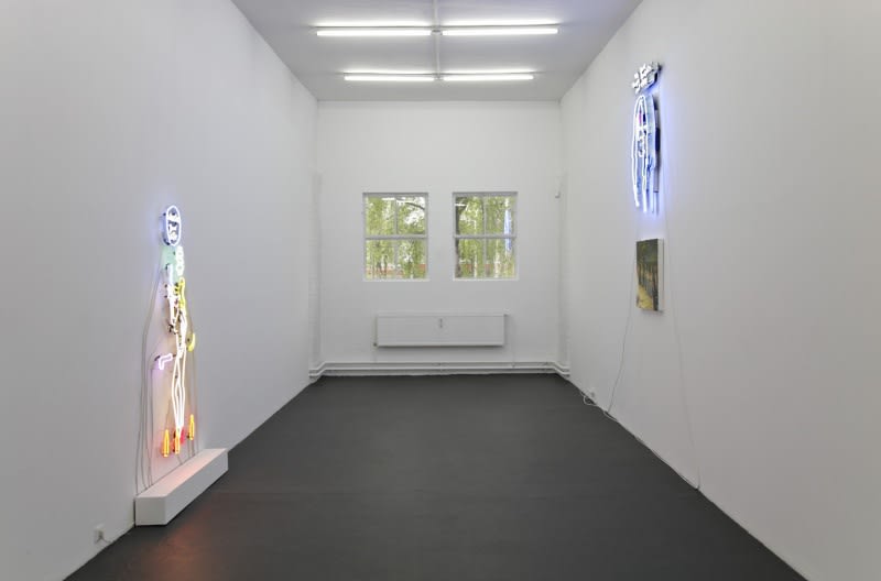 Dan Attoe Simple Thoughts and Complicated Animals Installation View May 2 – June 21, 2008 Peres Projects, Berlin