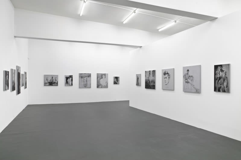 Dean Sameshima Numbers II (Ode to Johnny Rio) Installation View March 1 – April 19, 2008 Peres Projects, Berlin