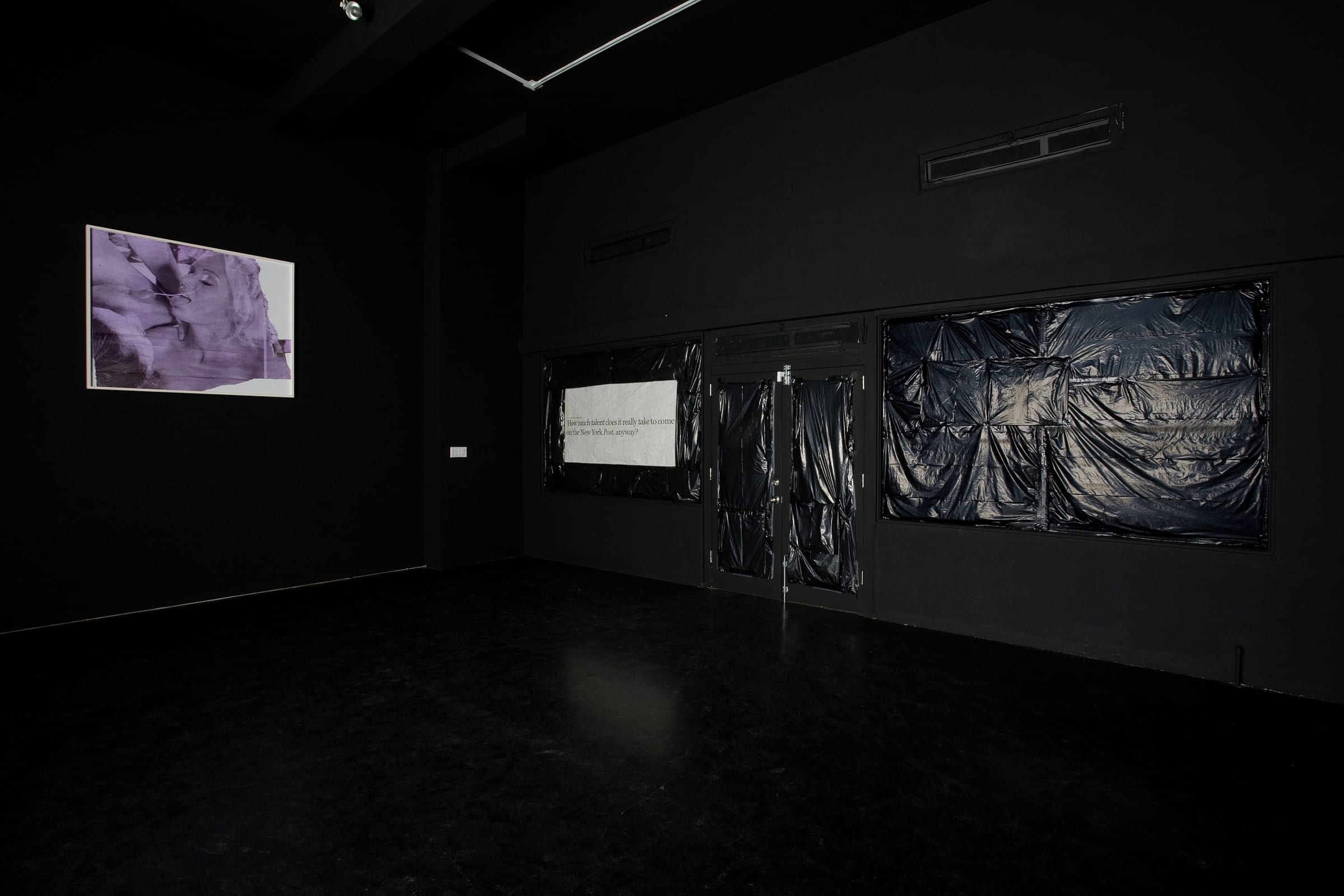 Dash Snow God Spoiled A Perfect Asshole When He Put Teeth In Yer Mouth Installation View September 22 – November...