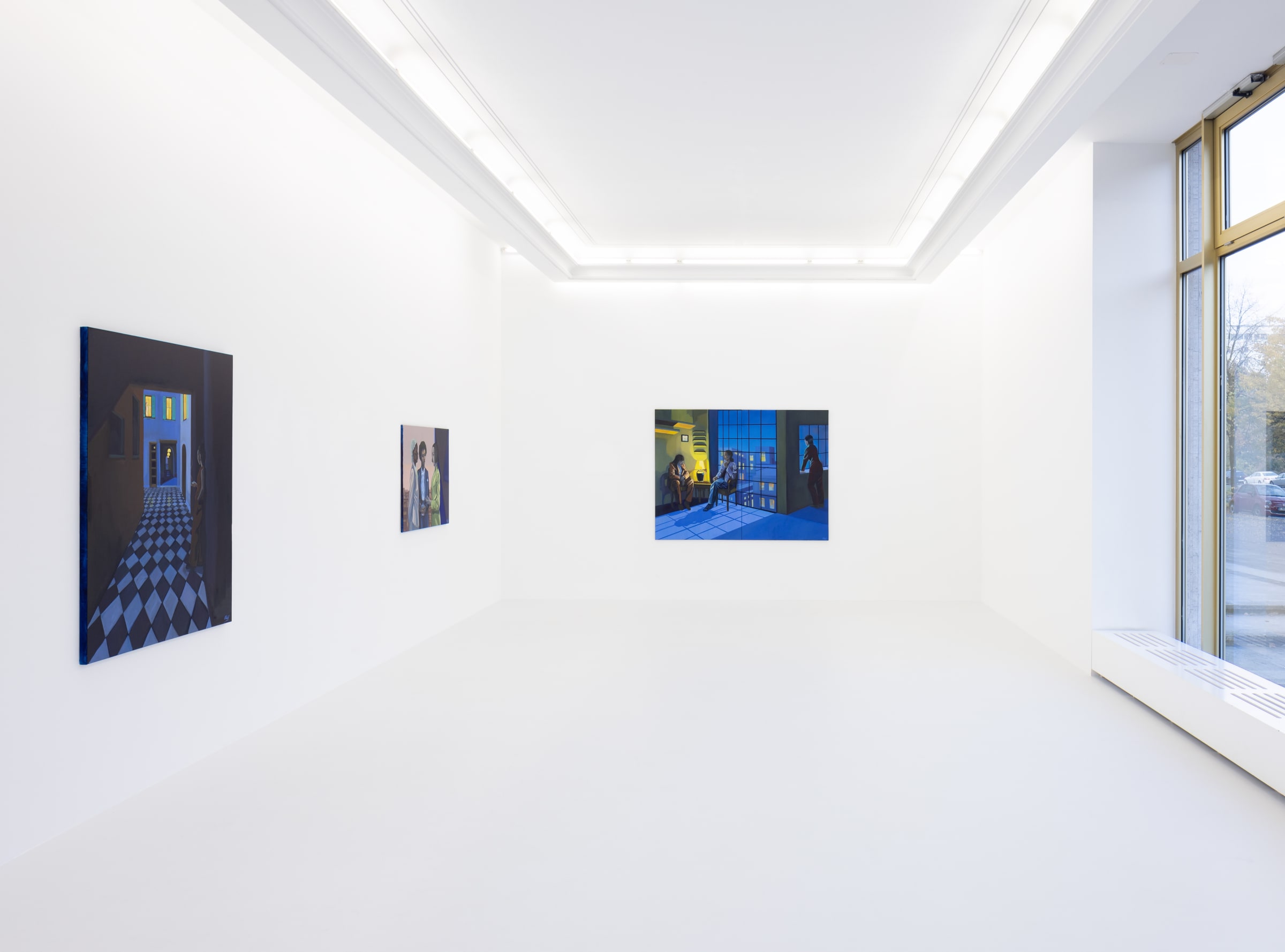 Cece Philips The Night Has a Thousand Eyes Installation View October 15 – November 11, 2022 Peres Projects, Berlin Photographed...