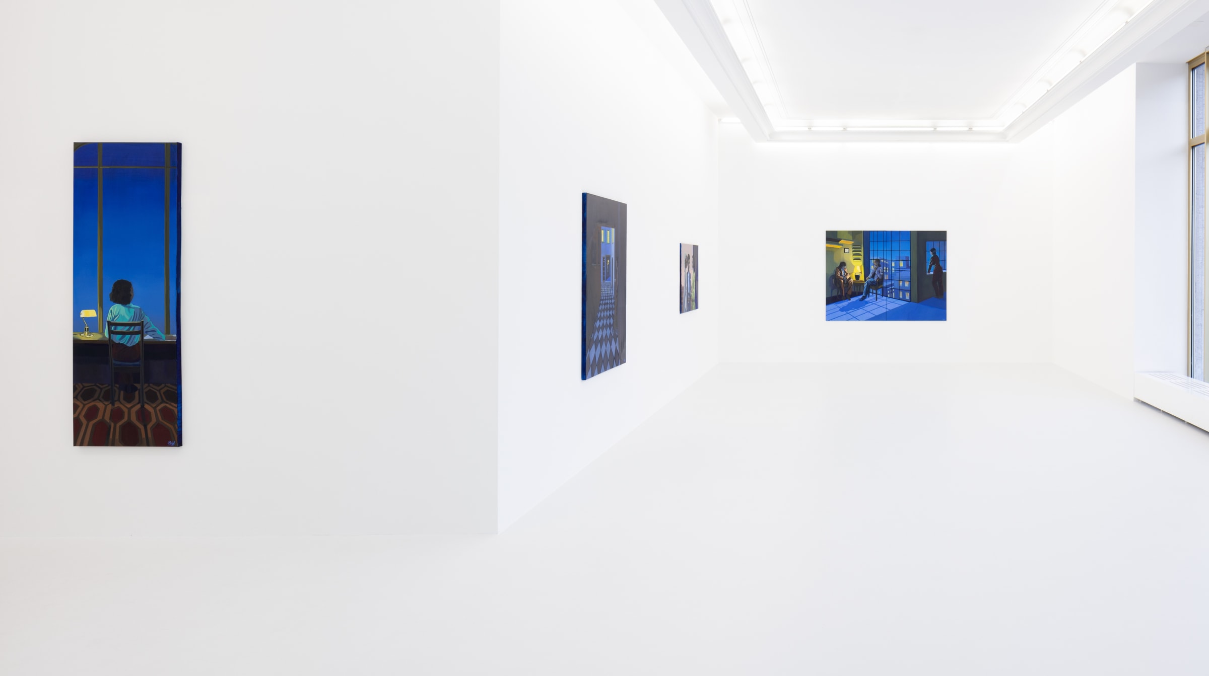 Cece Philips The Night Has a Thousand Eyes Installation View October 15 – November 11, 2022 Peres Projects, Berlin Photographed...