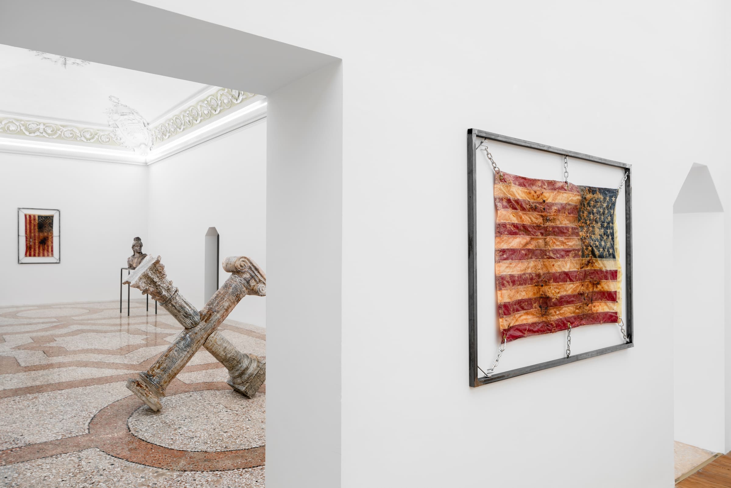 Kiyan Williams A Past That Is Future Tense Installation View June 8 – July 14, 2023 Peres Projects, Milan Photographed...