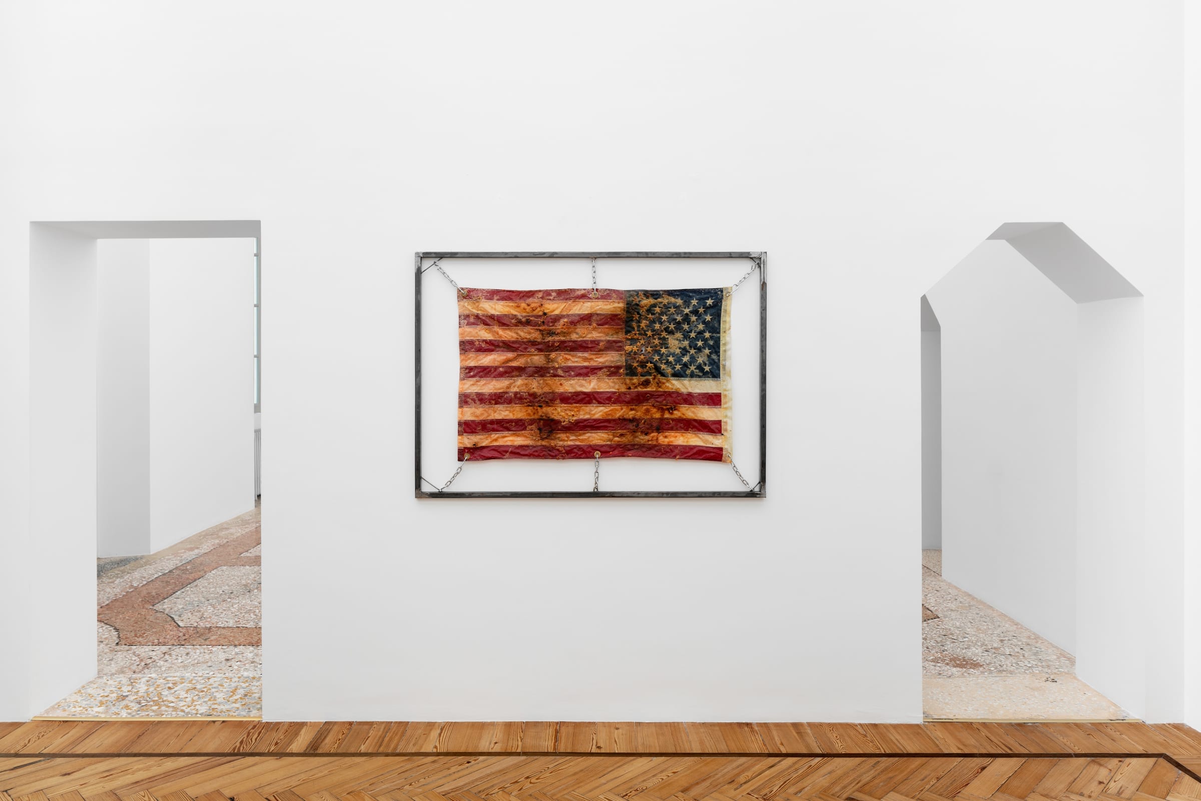 Kiyan Williams A Past That Is Future Tense Installation View June 8 – July 14, 2023 Peres Projects, Milan Photographed...