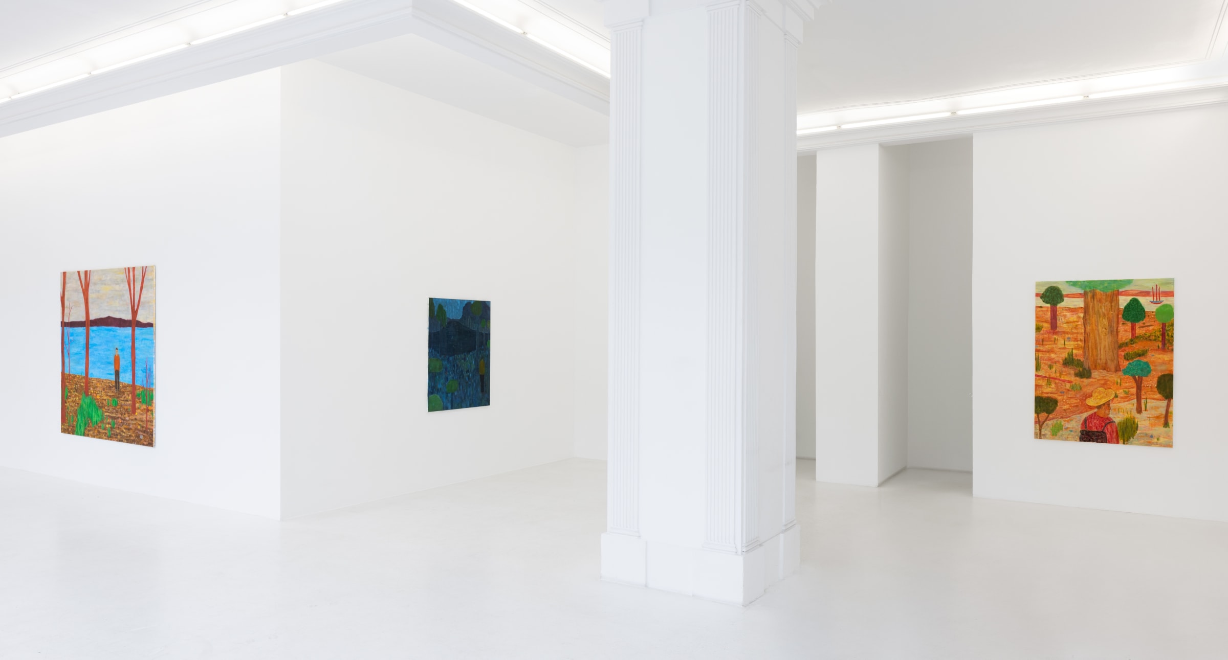 Shota Nakamura each passing day Installation View June 10 – July 8, 2022 Peres Projects, Berlin Photographed by: Timo Ohler