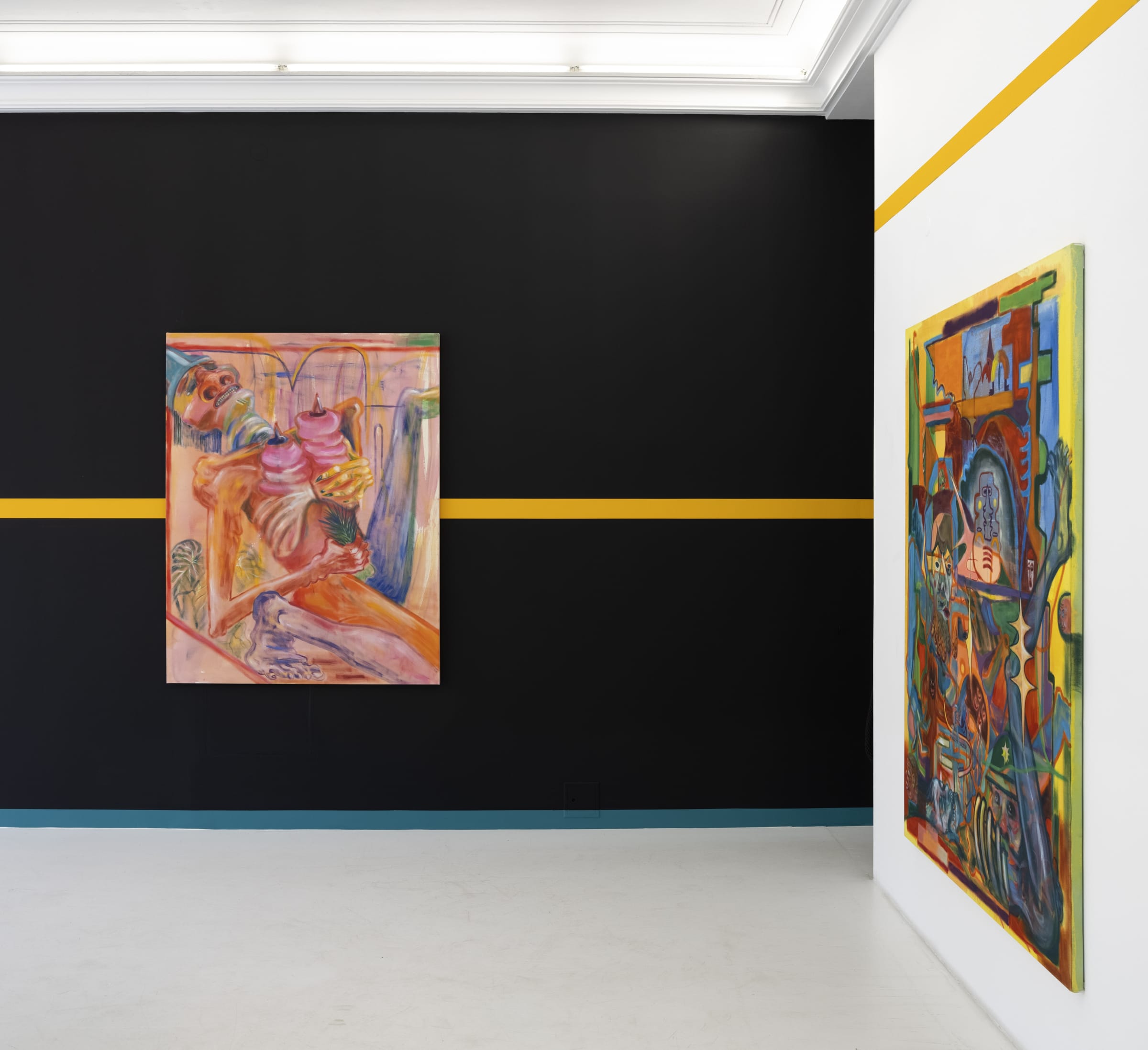 Bayrol Jiménez News from the Netherworld Installation View February 18 – March 18, 2022 Peres Projects, Berlin Photographed by: Timo...