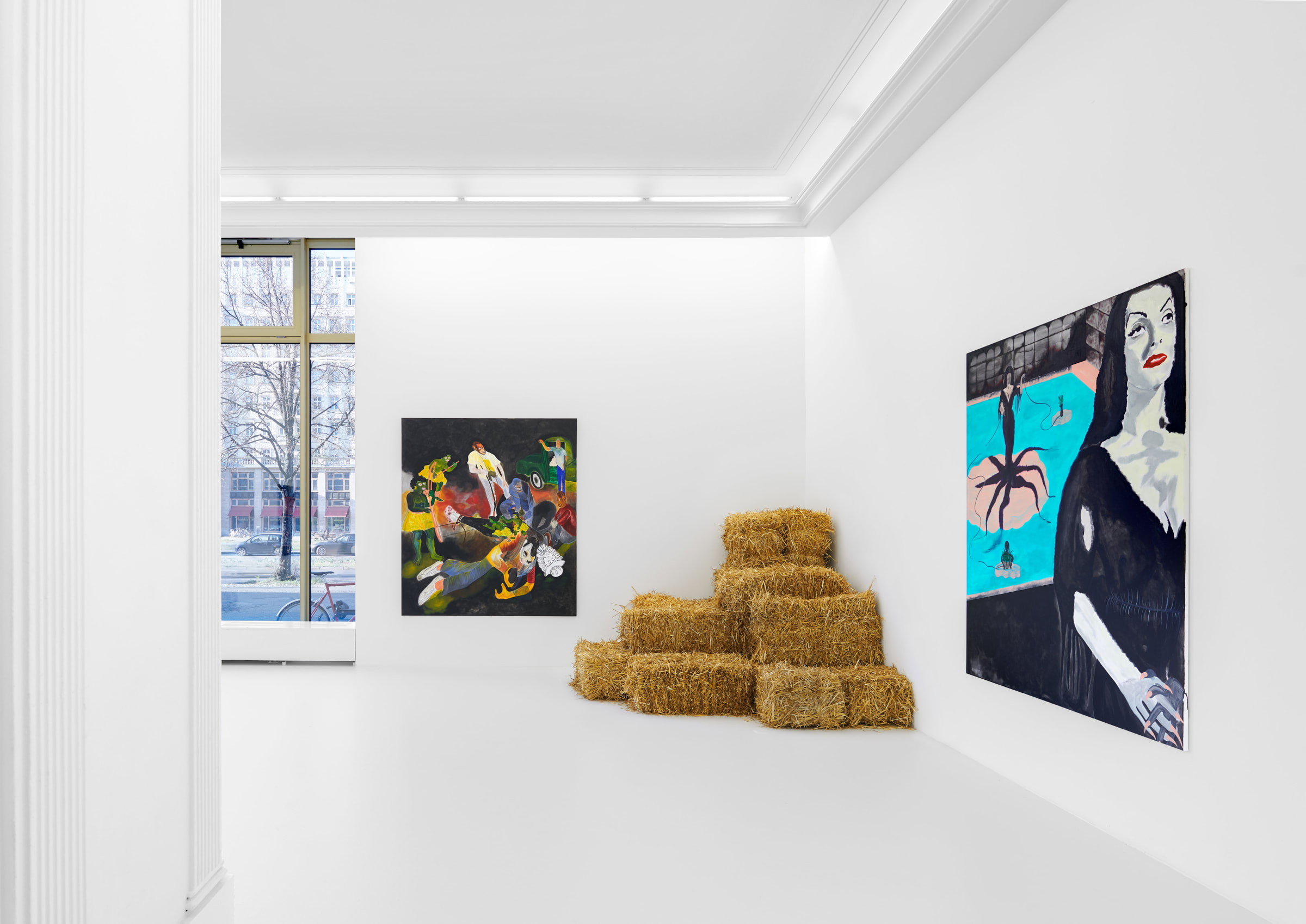 Nicholas Grafia Free Verse Spirit Installation View April 30 – June 04, 2021 Peres Projects, Berlin Photographed by: Matthias Kolb