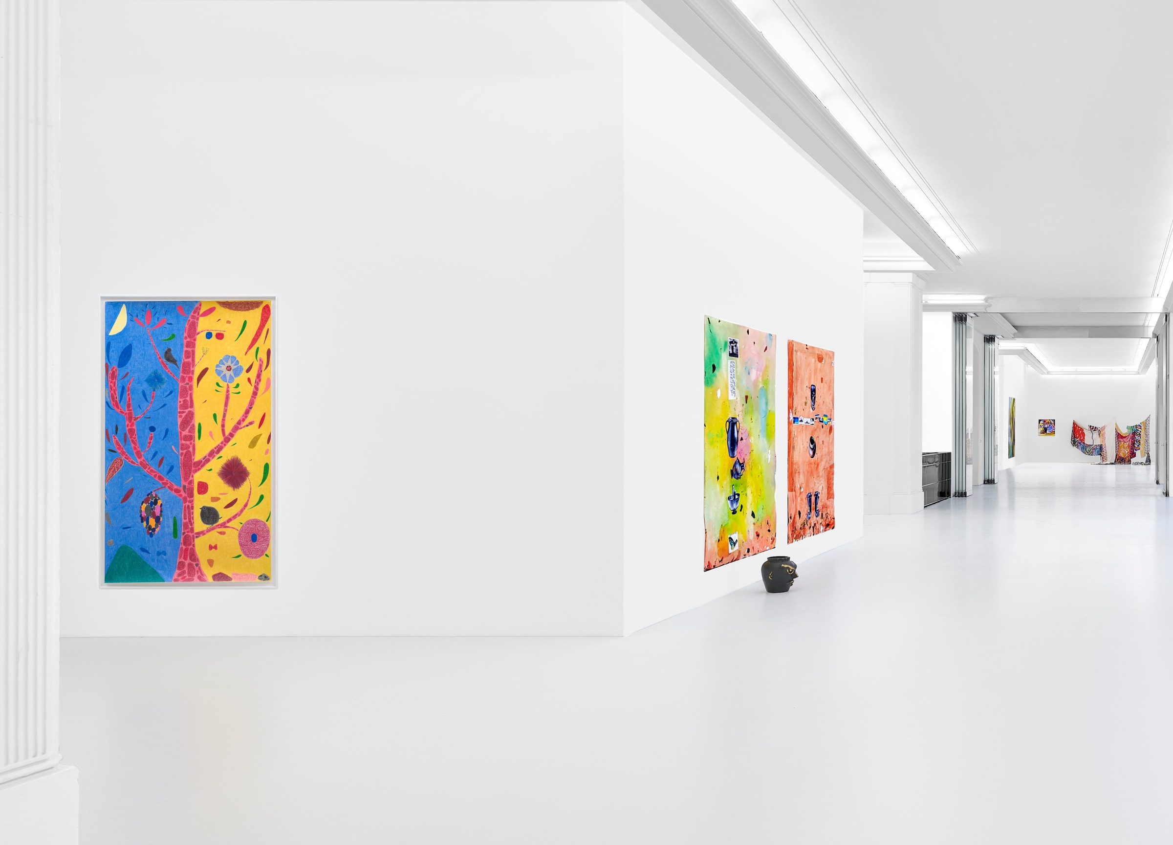 Group show what fruit it bears Installation View December 4 – January 15, 2021 Peres Projects, Berlin Photographed by: Matthias...