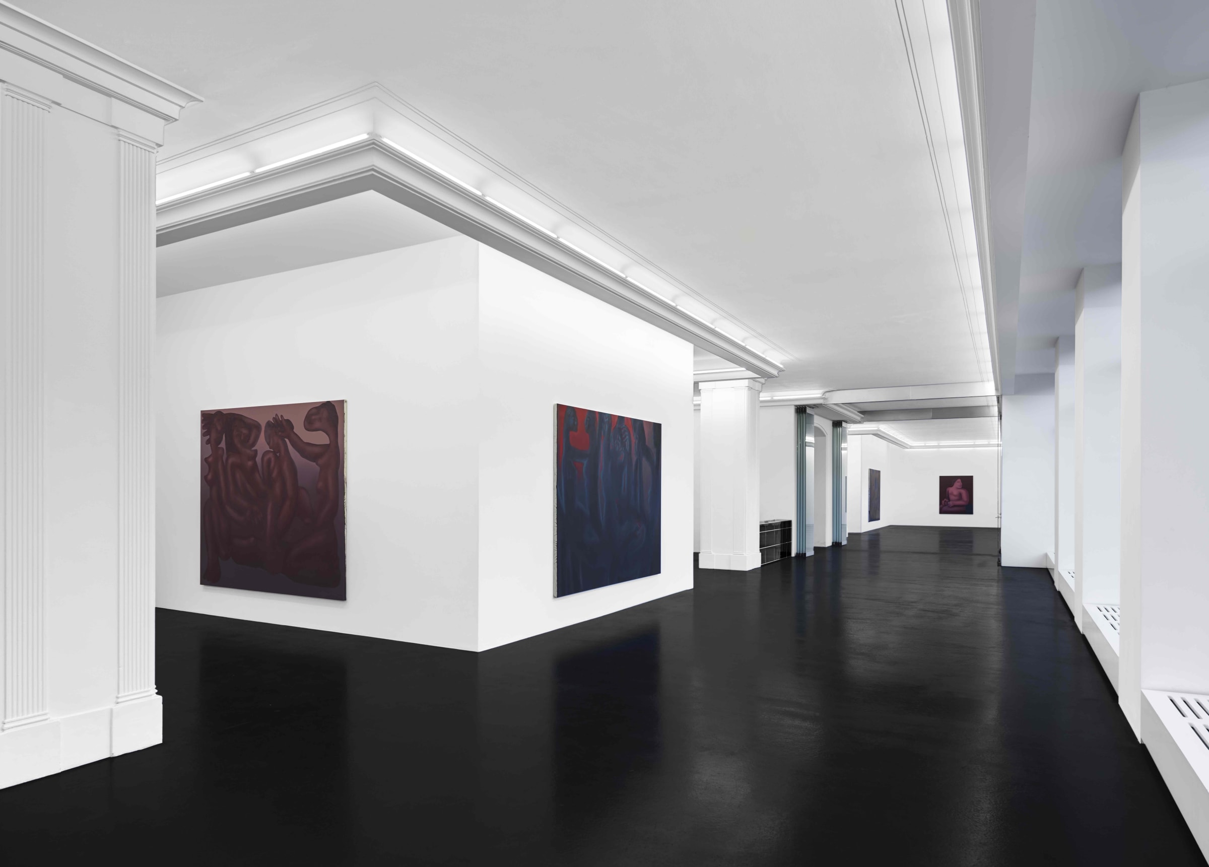 George Rouy Maelstrom Installation View January 17 – February 14, 2020 Peres Projects, Berlin Photographed by: Matthias Kolb