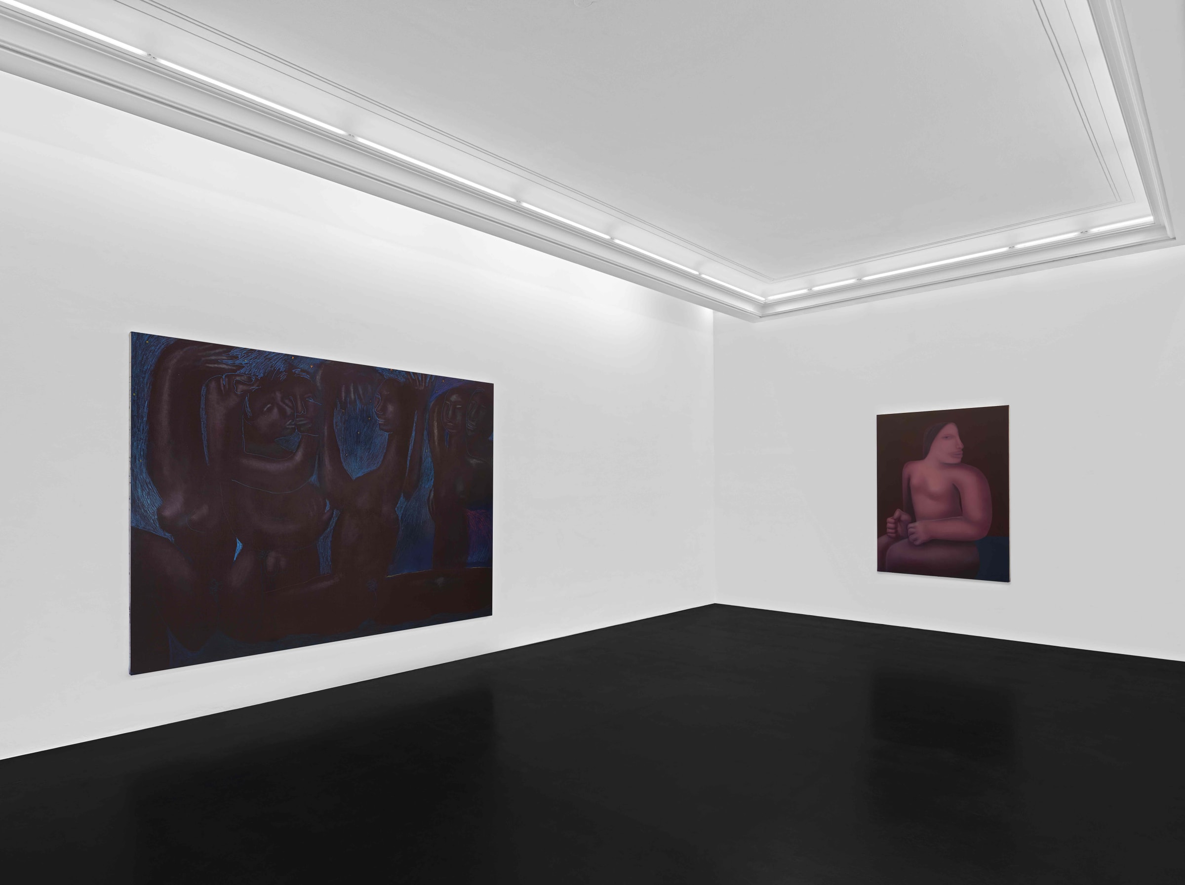 George Rouy Maelstrom Installation View January 17 – February 14, 2020 Peres Projects, Berlin Photographed by: Matthias Kolb