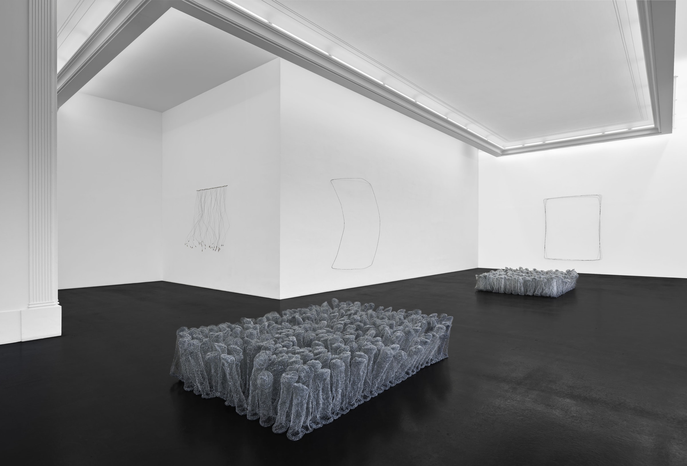 Bronwyn Katz Salvaged Letter Installation View November 15, 2019 – January 10, 2020 Peres Projects, Berlin Photographed by: Matthias Kolb