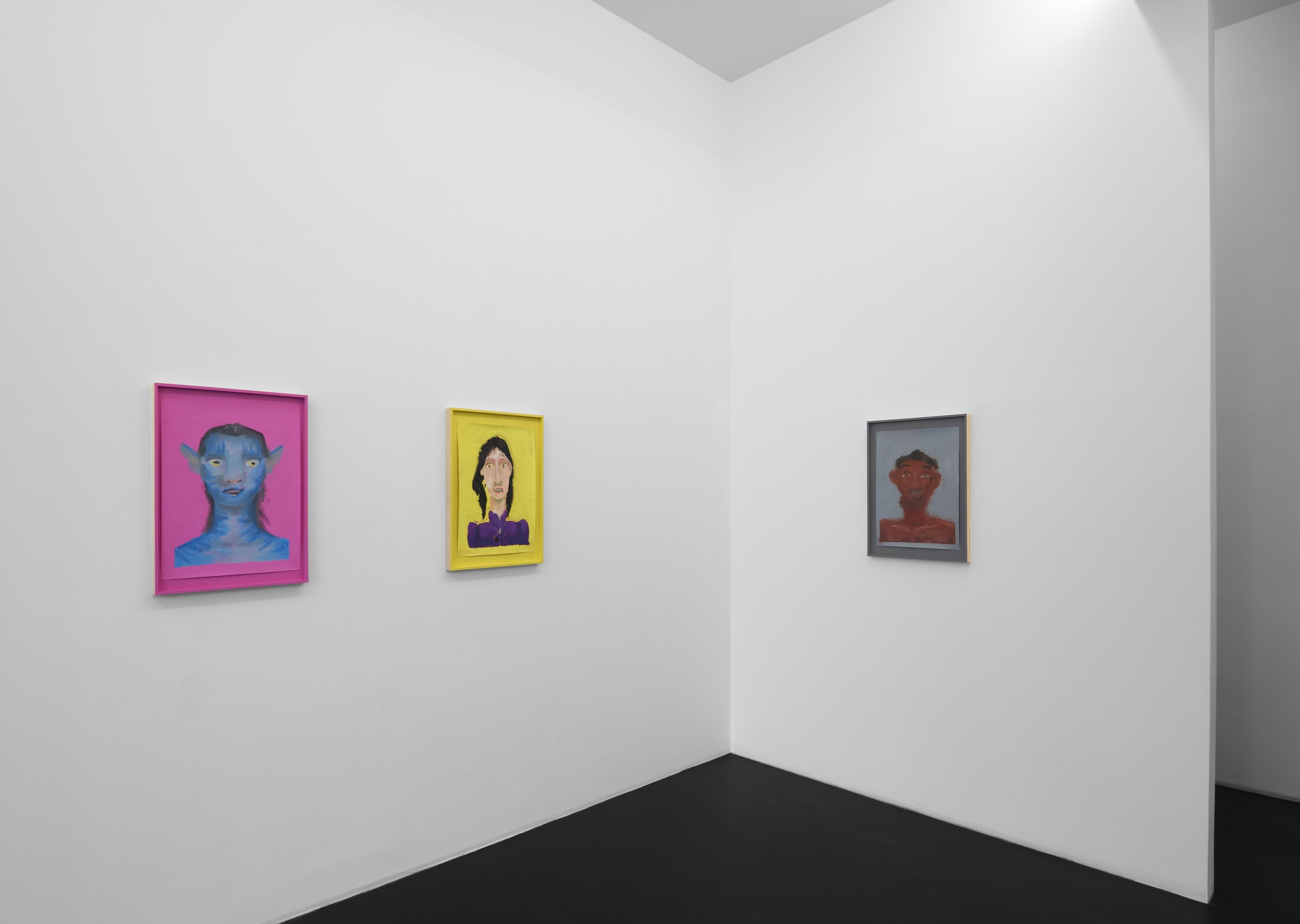 Manuel Solano Portraits Installation View September 13 – October 25, 2019 Peres Projects, Berlin Photographed by: Matthias Kolb