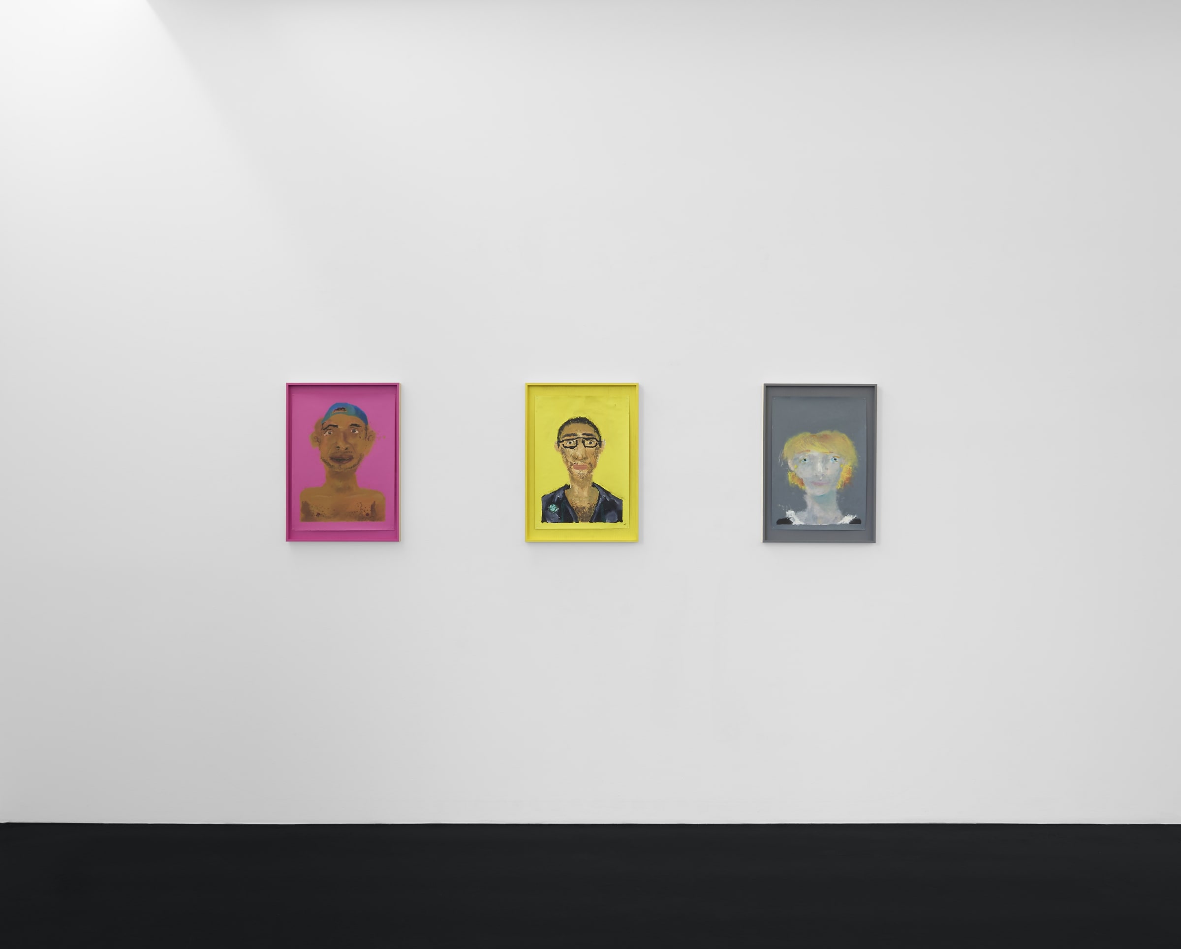 Manuel Solano Portraits Installation View September 13 – October 25, 2019 Peres Projects, BerlinPhotographed by: Matthias Kolb