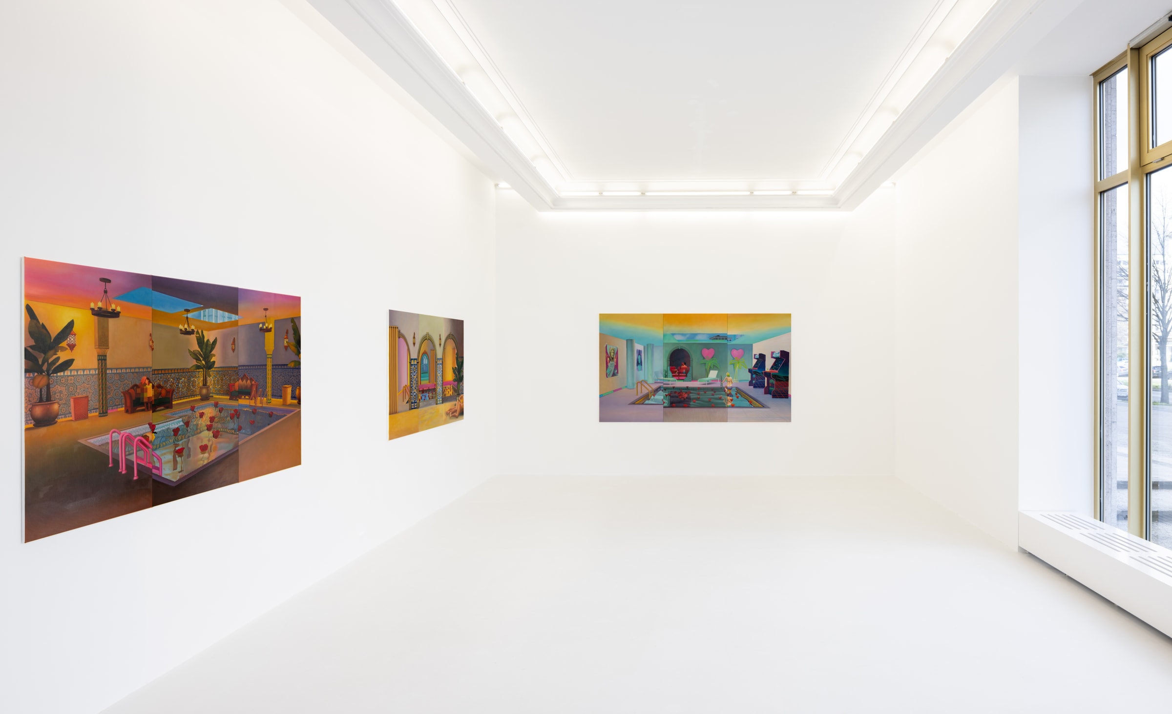 Mak2 Love Pool Installation View March 24 – April 21, 2023 Peres Projects, Berlin Photographed by: Timo Ohler
