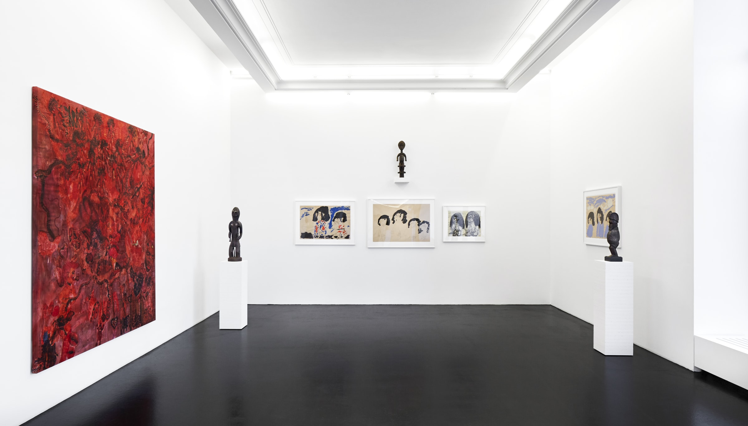 Group Show Wild Style: Exhibition of Figurative Art Installation View June 10 – August 5, 2016 Peres Projects, Berlin Photographed...