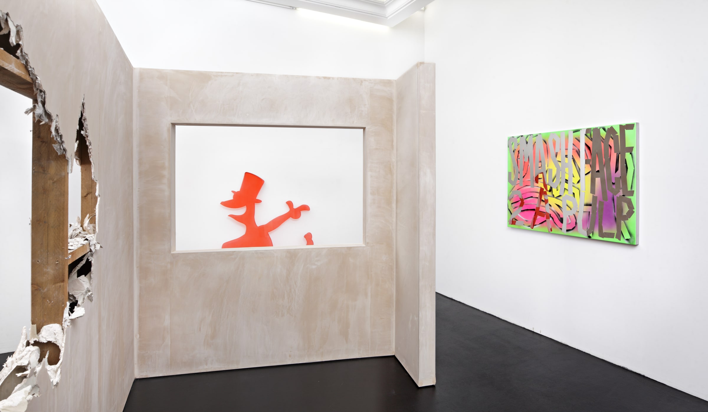 Eddie Peake Penetrates The Body, Nullifies The Senses Installation View January 18 – February 22, 2014 Peres Projects, Berlin