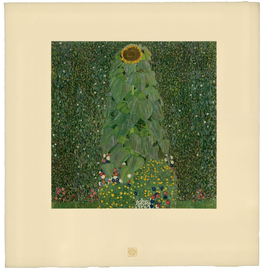 Gustav Klimt Sunflower 1908 1914 Galerie Fledermaus 