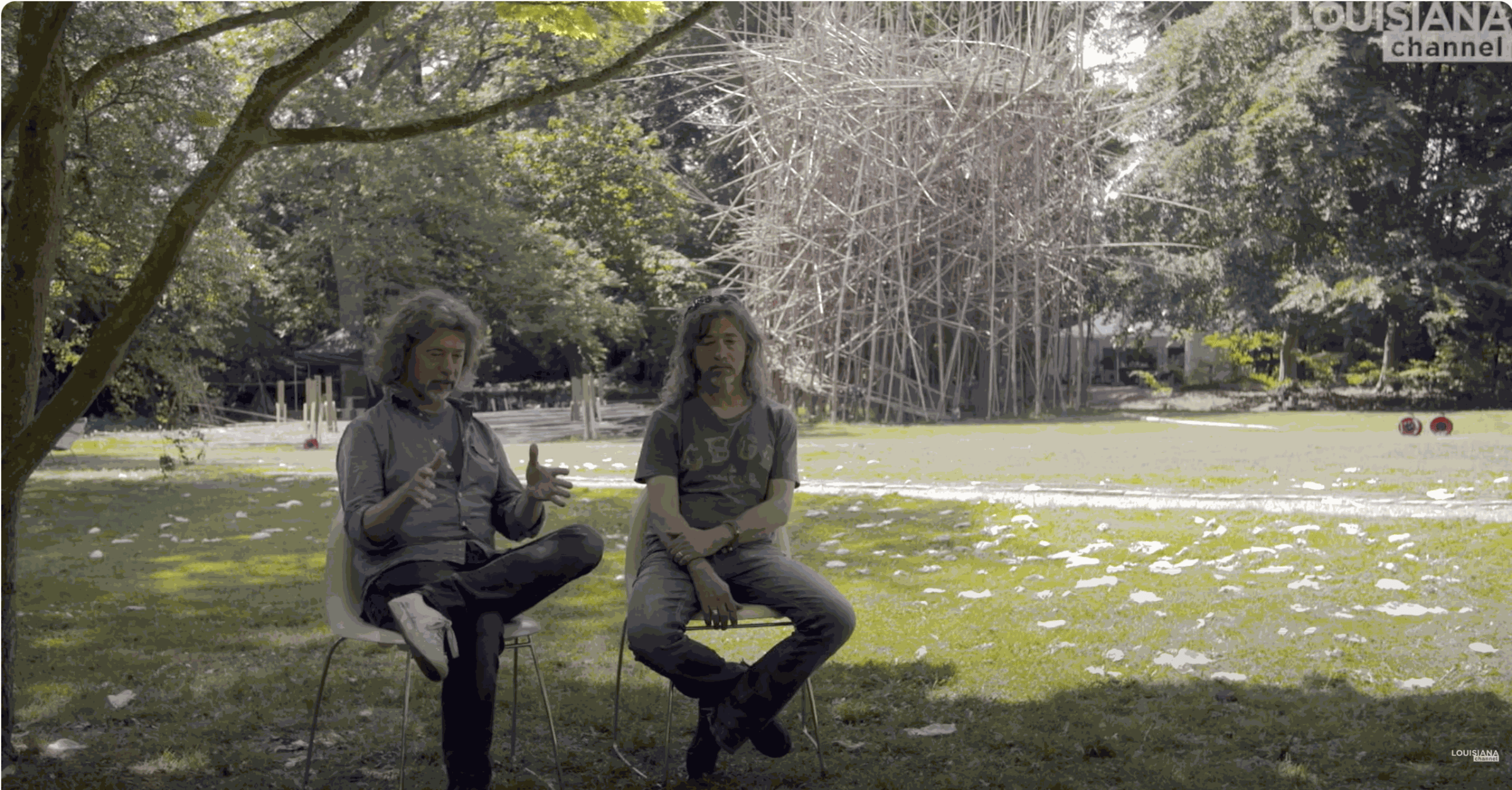 Doug & Mike Starn interviewed by Kasper Bech Dyg at Ordrupgaard in