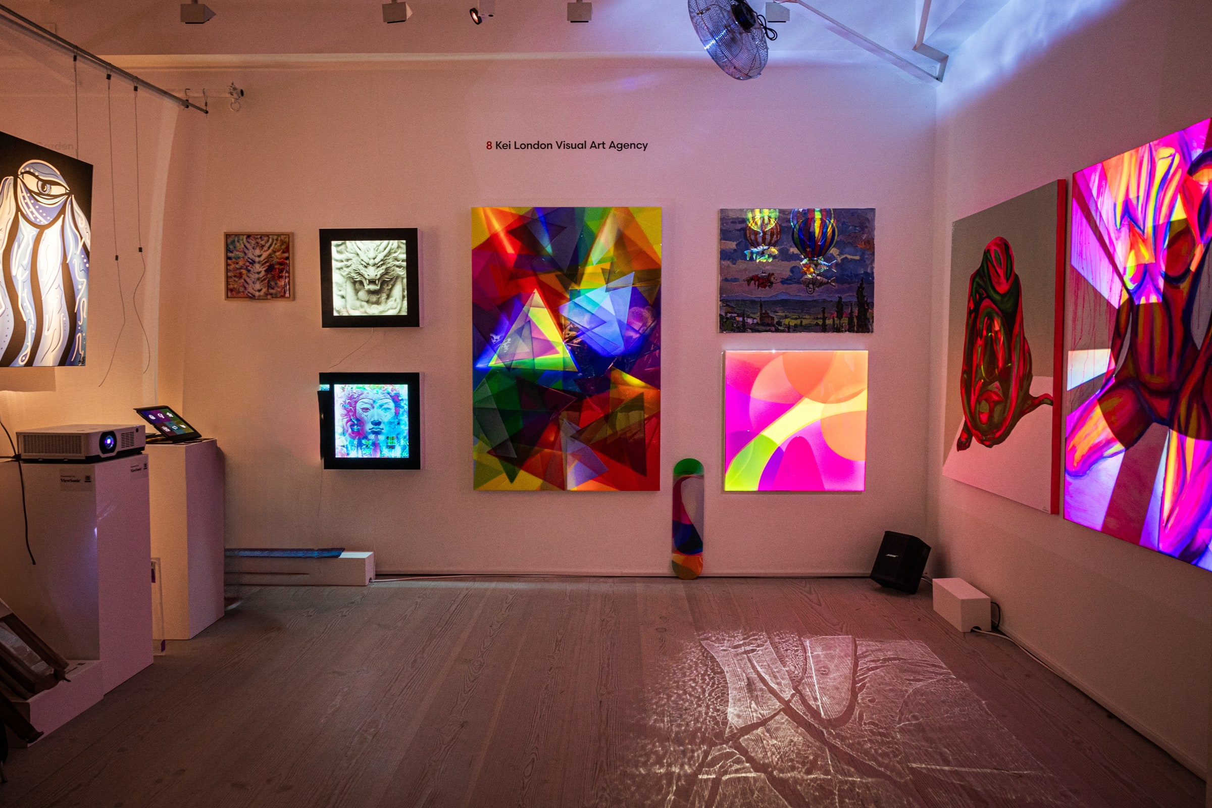 Kei London at the British Art Fair in Saatchi Gallery 26 29