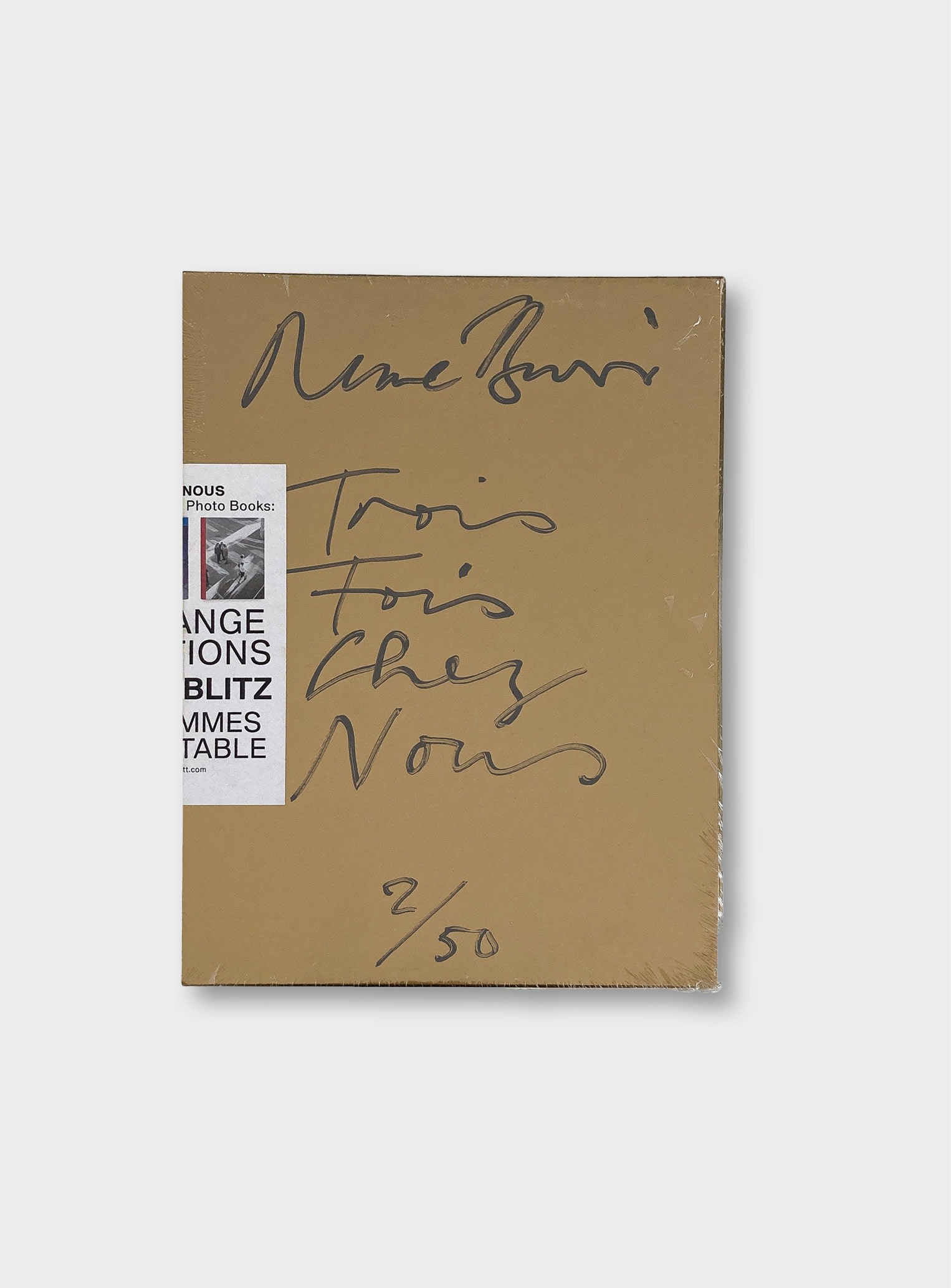 Publication: René Burri: Trois Fois Chez Nous - 500 CHF