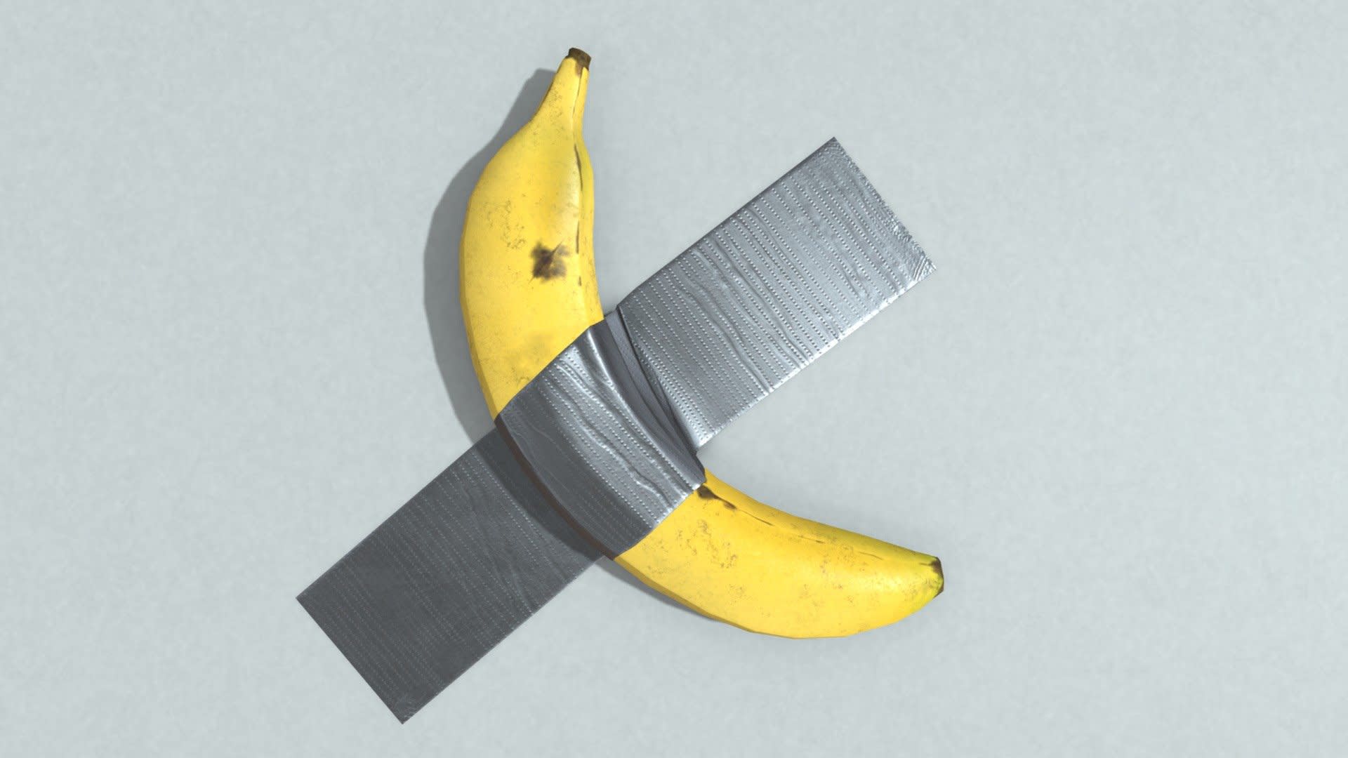 Comedian Artwork A Banana That Redefined Boundaries And Perception Mavericks Gallery 