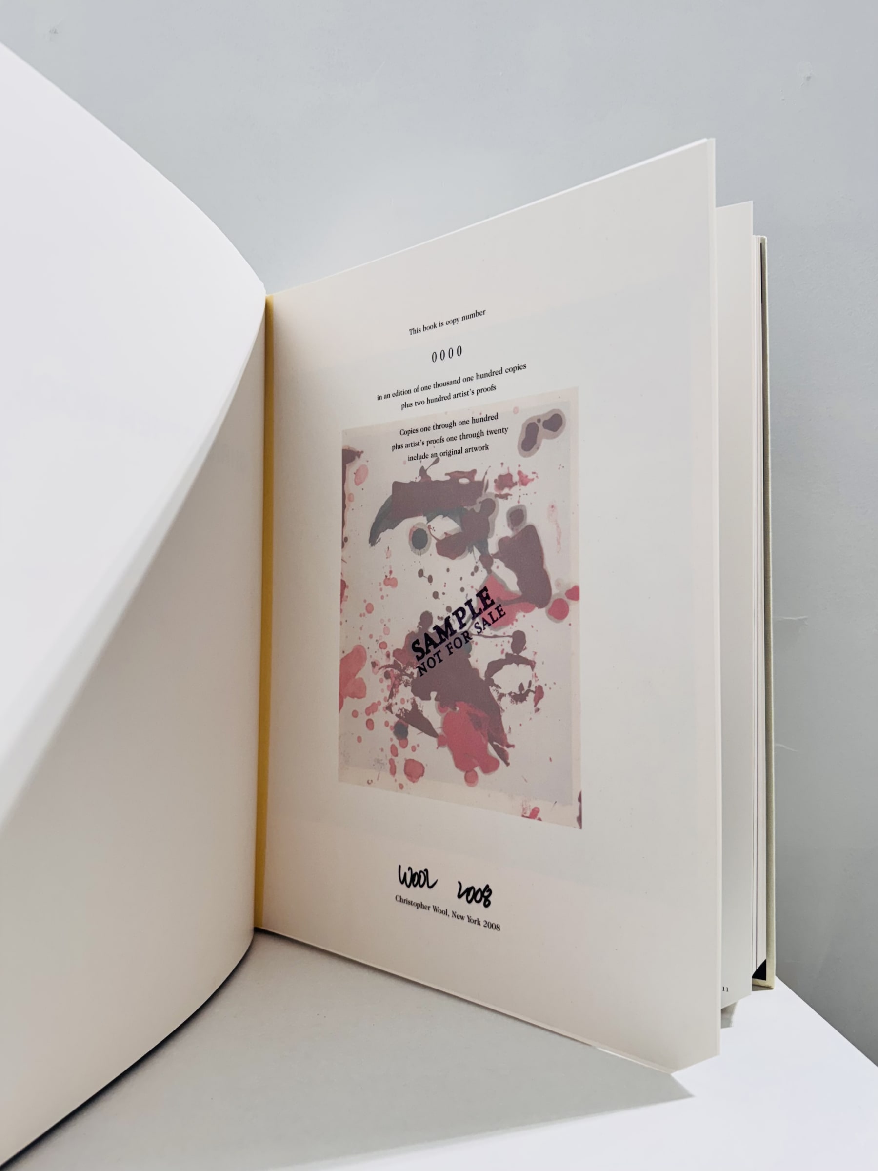 Christopher Wool, Art Edition. TASCHEN Books