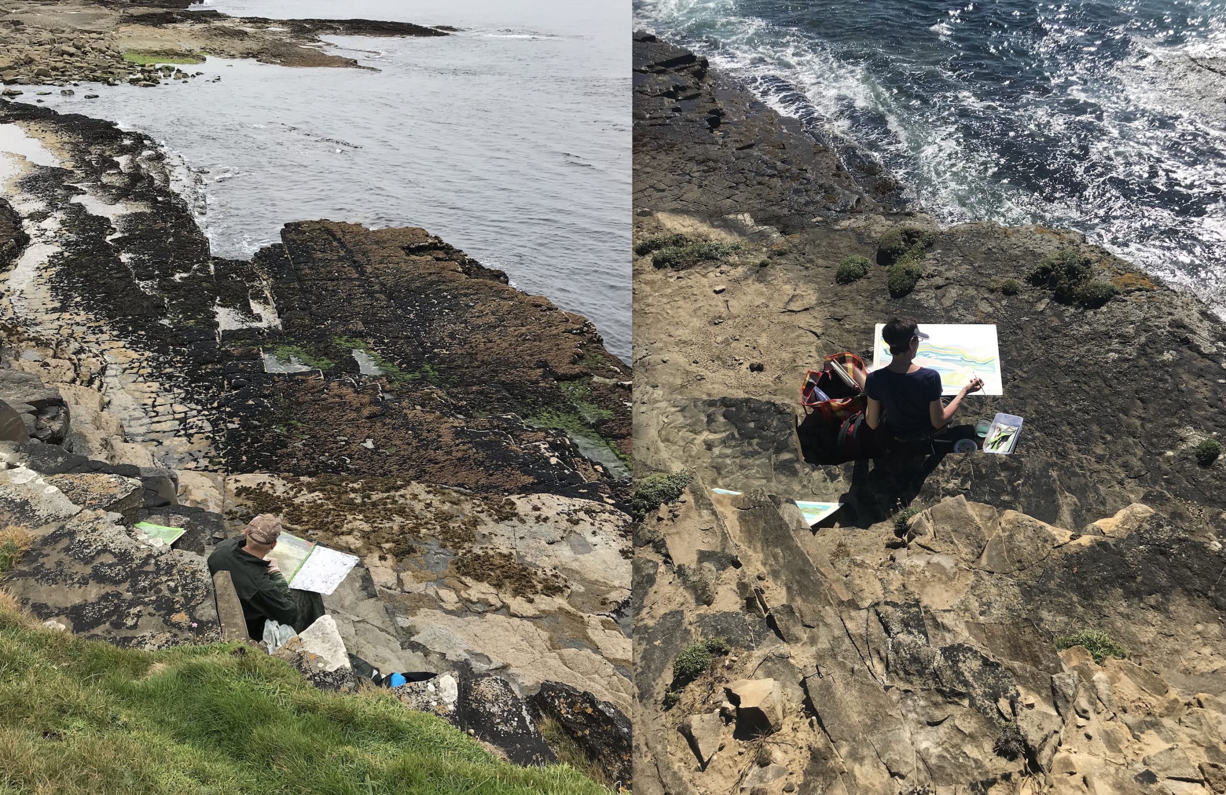 The landscape of County Mayo, Ireland is one of the most opulent and magical environments ever encountered by artists Peter Schroth and Josette Urso and they relish this opportunity to share their combined knowledge and appreciation with the participants. This workshop is open to painters working in oil, acrylic and watercolor. It is organized around the practice of the rapid study, where participants will produce numerous works each day. Paintings will be based on observation with investigations ranging from literal to abstract - an approach with significant historical precedent. It is a fundamental exercise and vital tool for artists at all levels, serving to advance understanding of both subject and medium while remaining attentive to immediate experience and sense of place. It is also especially well-suited to capturing the complex and elusive qualities of shape, light and color inherent in the landscape. This very pure and direct approach heightens all of the painter’s senses, helps maintain a freshness of handling and reminds the artist that “seeing” is a function of the mind, hand and eye. Emphasis will be on outdoor work though we also have access to a studio space.