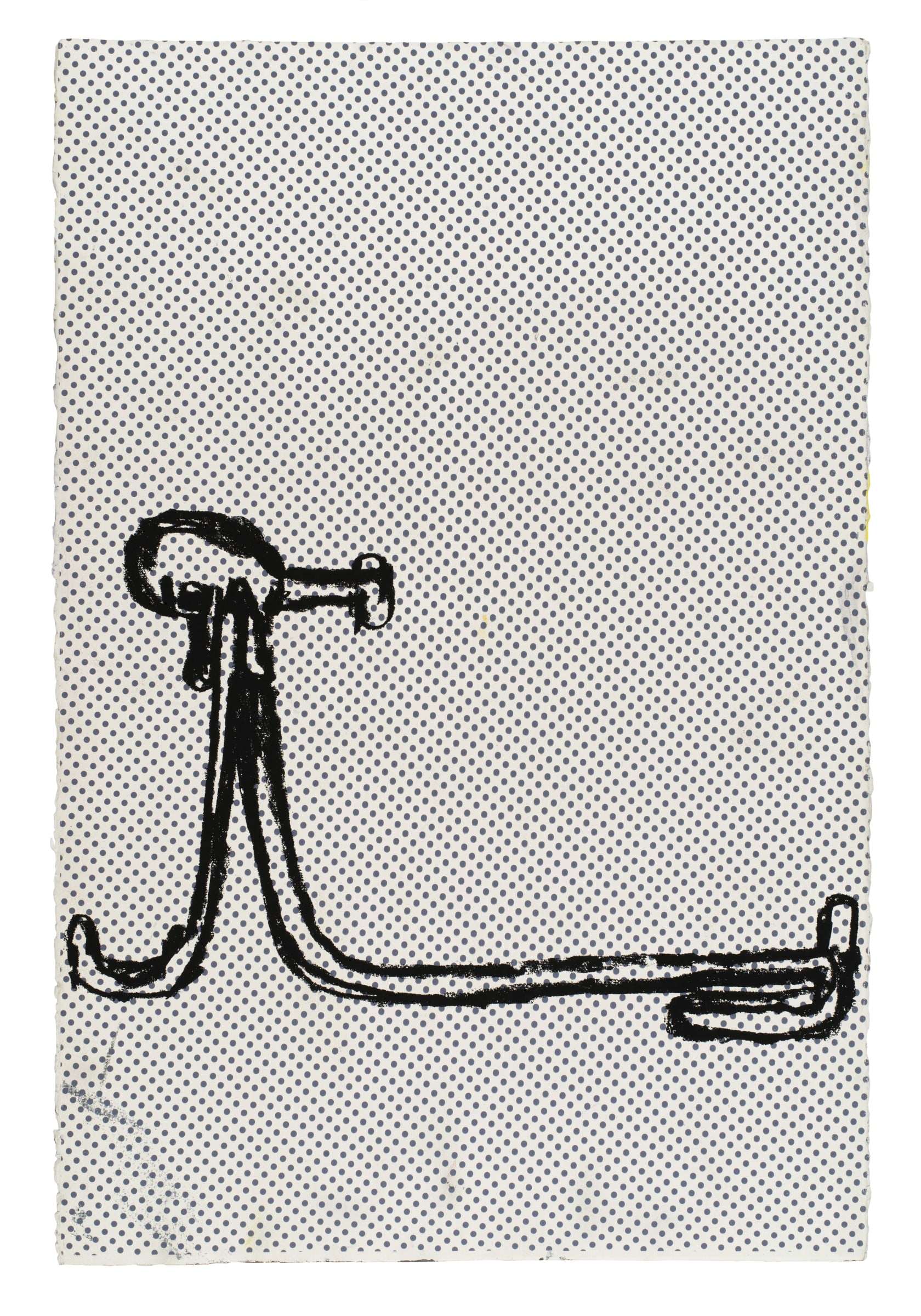 AMY SILLMAN, DUB STAMP (2B), 2019 (RECTO)