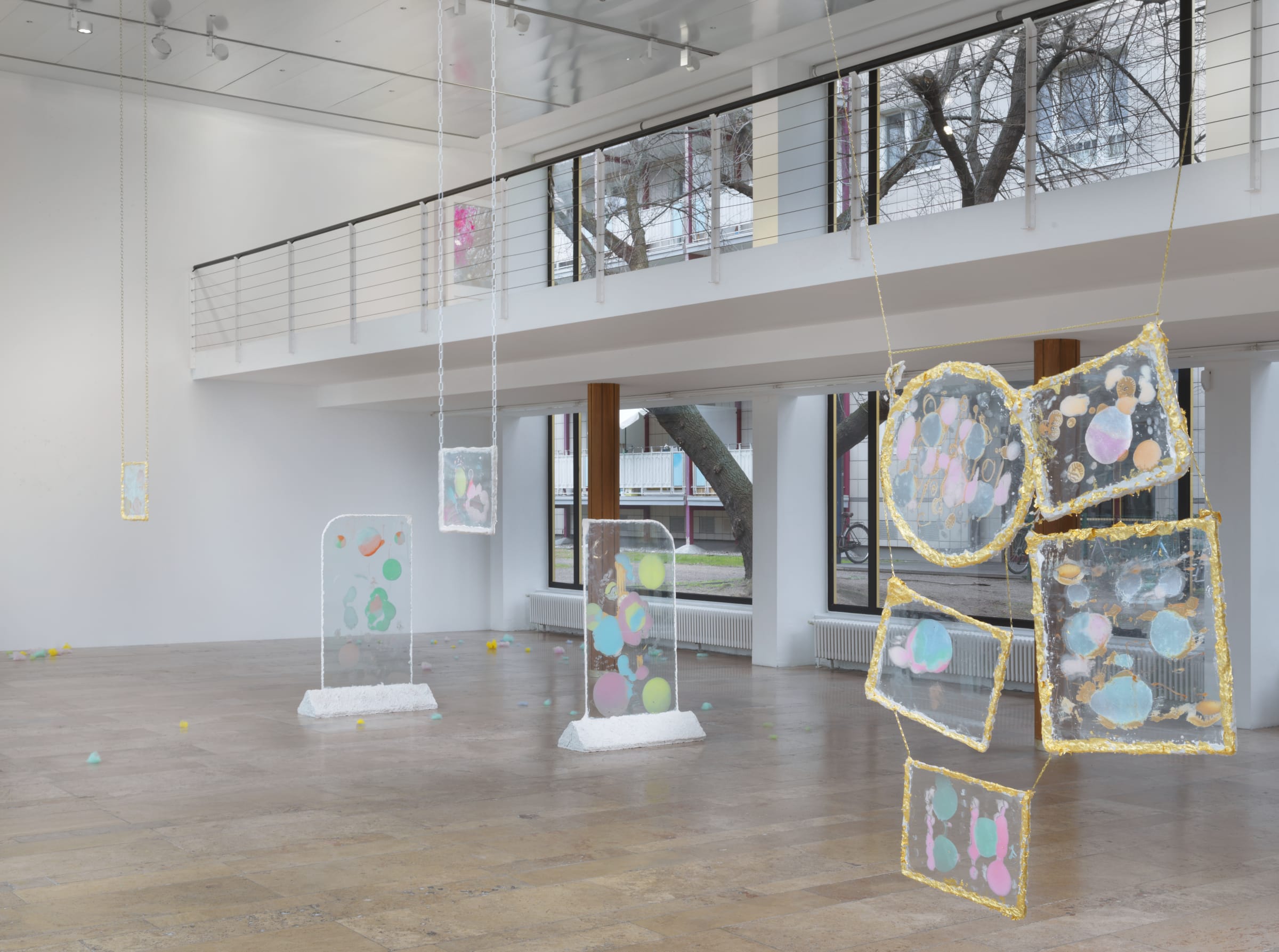 Karla Black, February 17 – April 14, 2018 © the artist, Courtesy Capitain Petzel, Berlin, Ph: Jens Ziehe